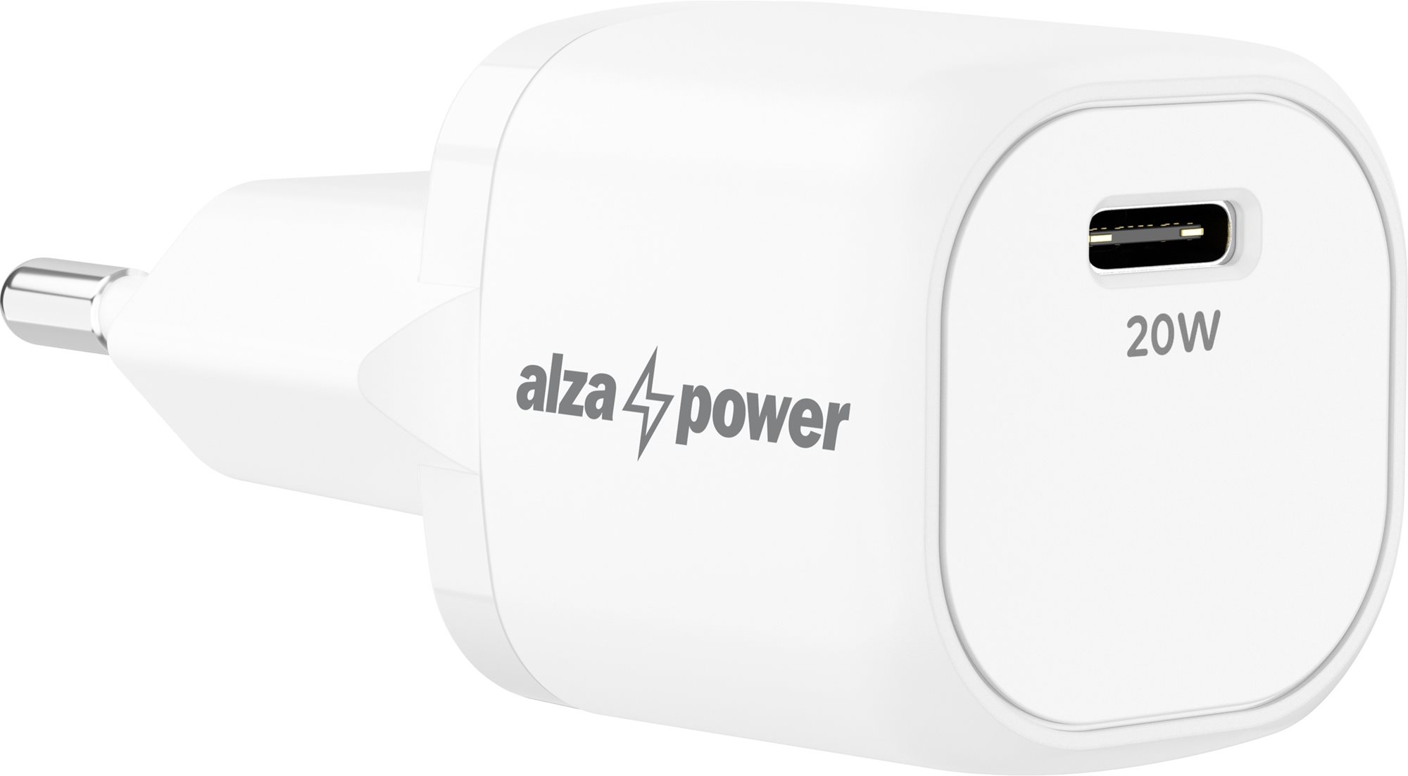 AlzaPower A120 Fast Charge 20W fehér