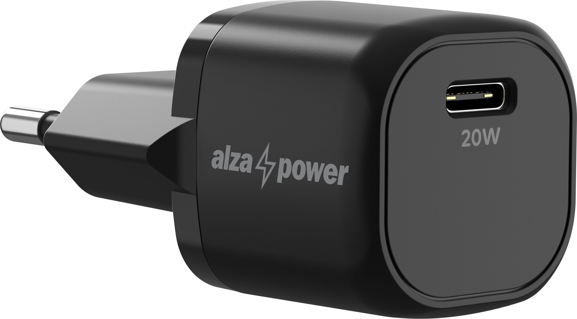 AlzaPower A120 Fast Charge 20W fekete