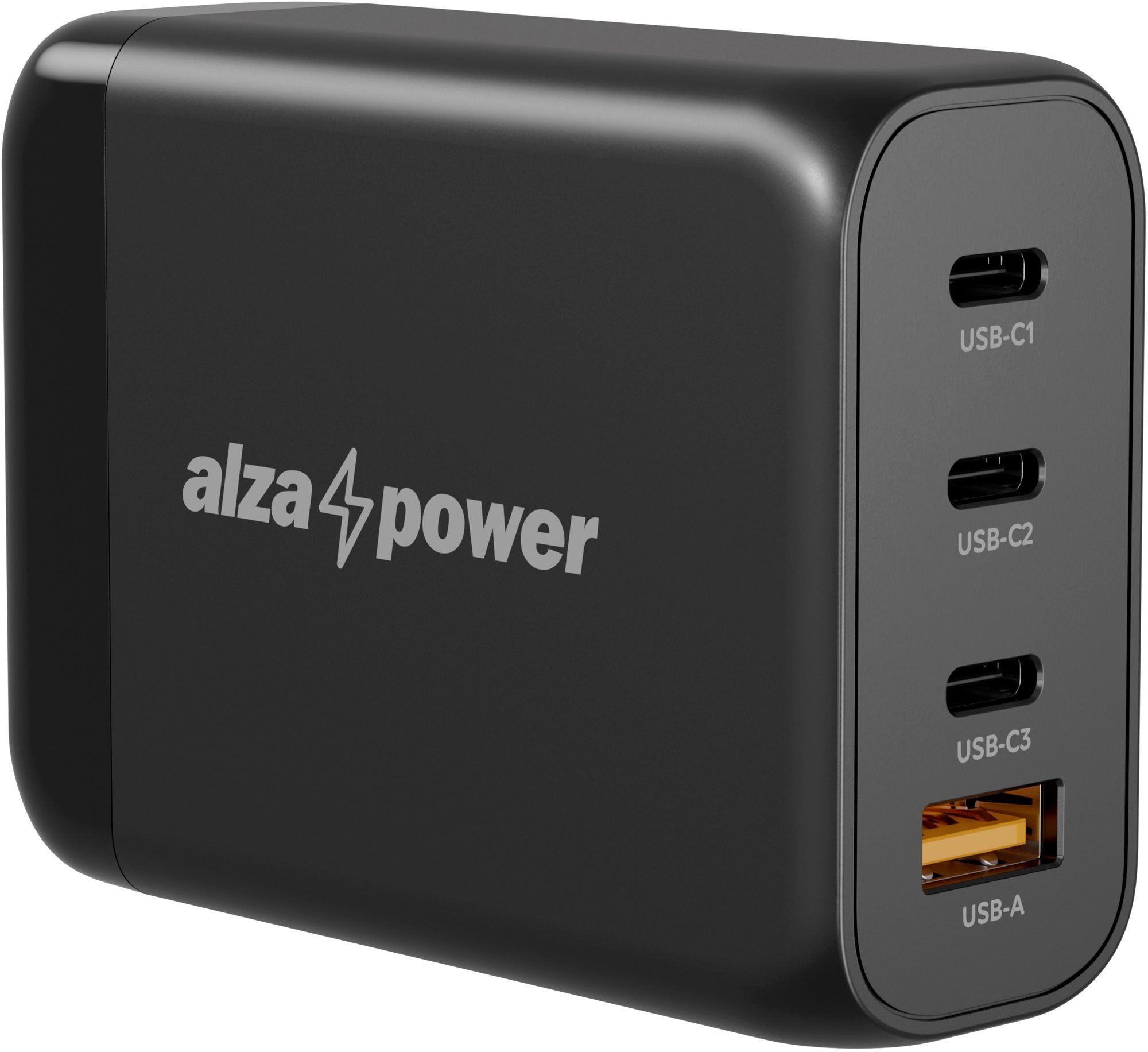 AlzaPower M400 Multi Charge Power Delivery - 120W, fekete