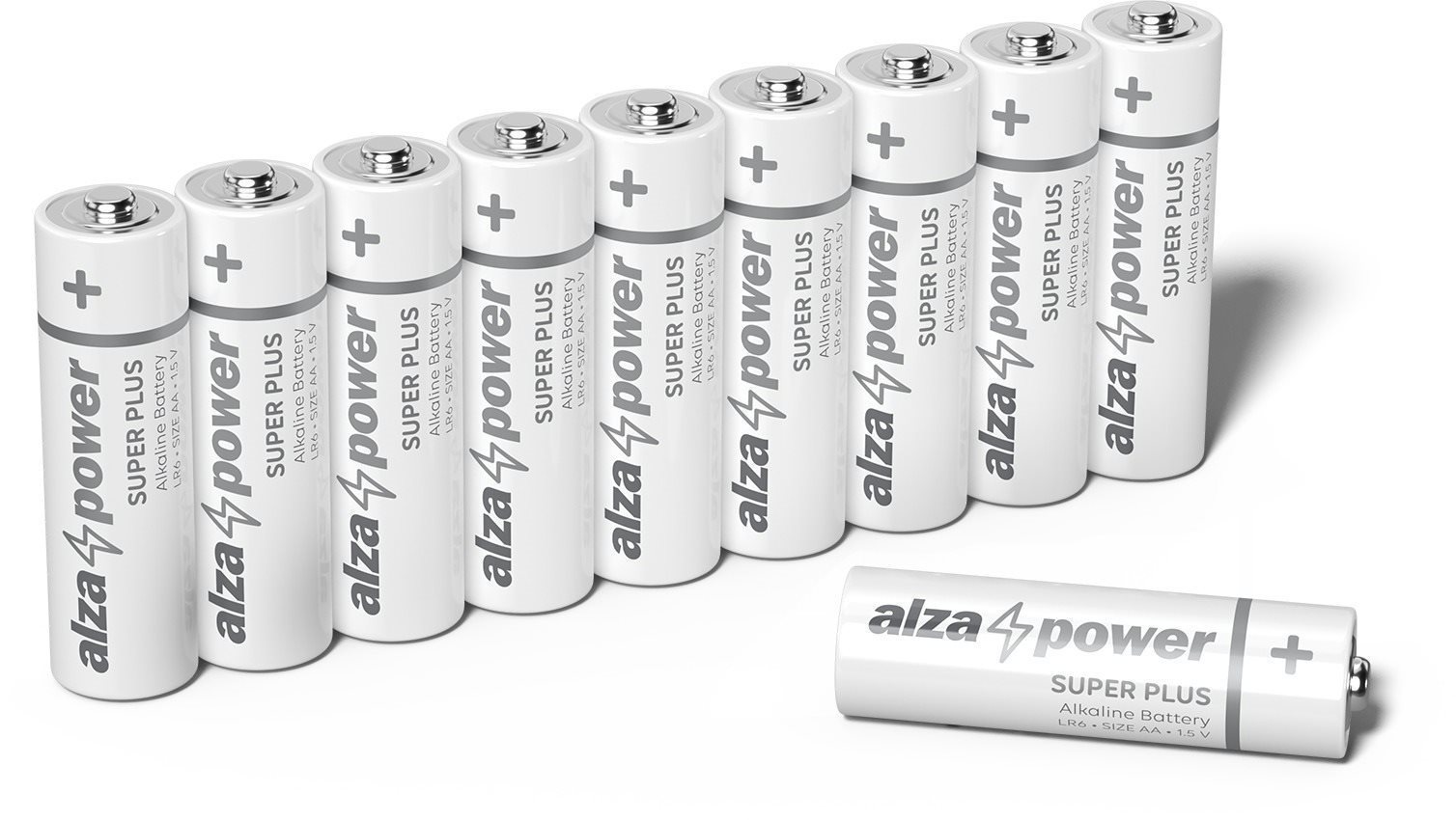 AlzaPower Super Plus Alkaline LR6 (AA) 10db ökoboxban