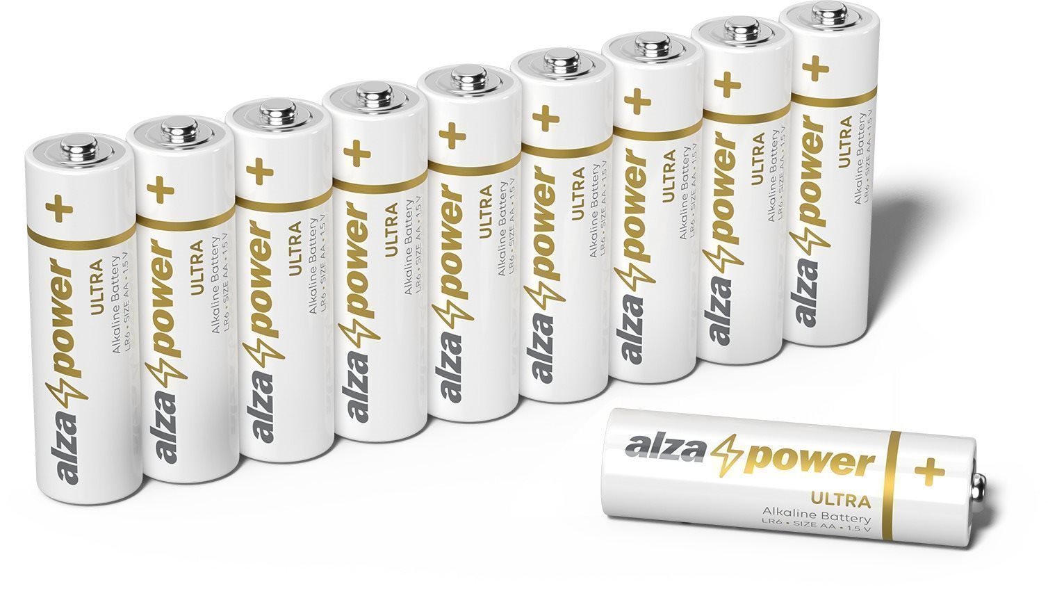 AlzaPower Ultra Alkaline LR6 (AA) 10db ökocsomagban