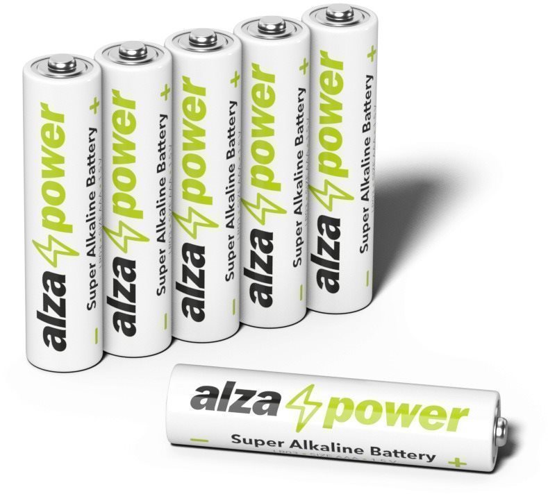 AlzaPower Super Alkaline LR03 (AAA) 6 db öko dobozban