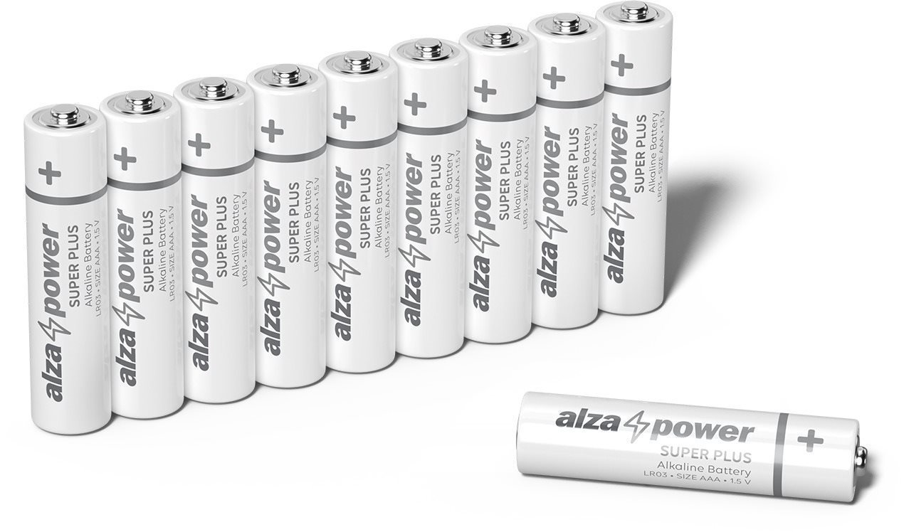 AlzaPower Super Plus Alkaline LR03 (AAA) 10db ökocsomagban