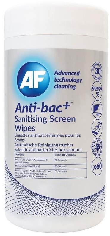 AF Anti Bac Screen Cleaning 60 db
