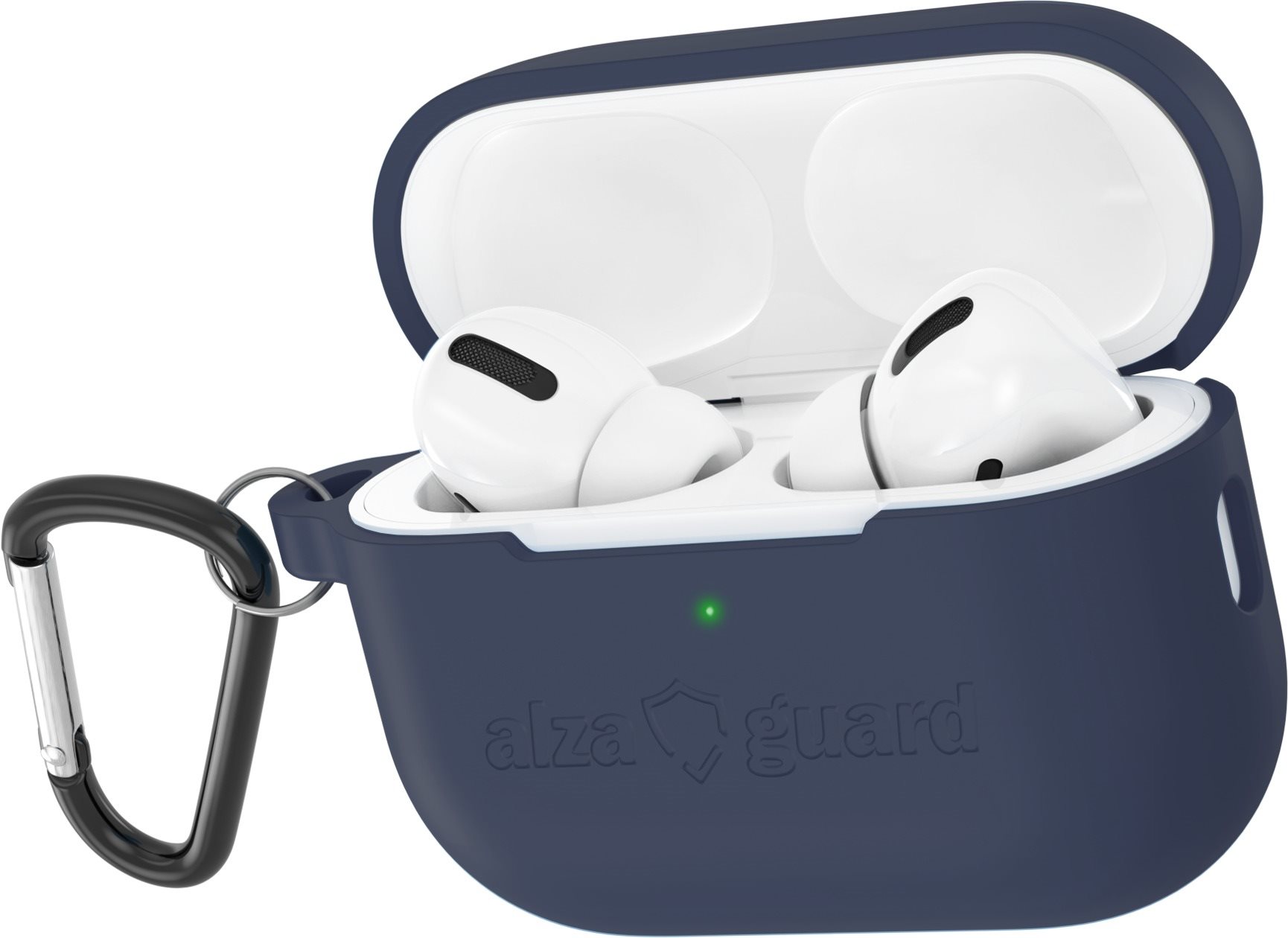AlzaGuard Skinny Silicone Case Airpods Pro 2022 készülékhez, kék