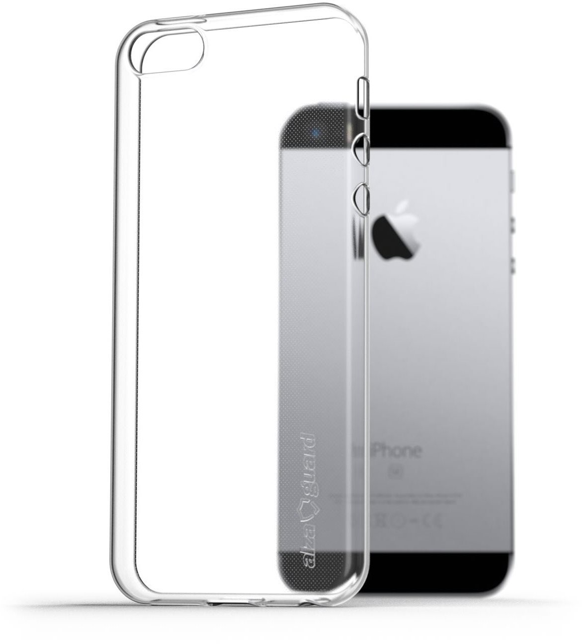 AlzaGuard Crystal Clear TPU Case iPhone 5 / 5S / SE tok