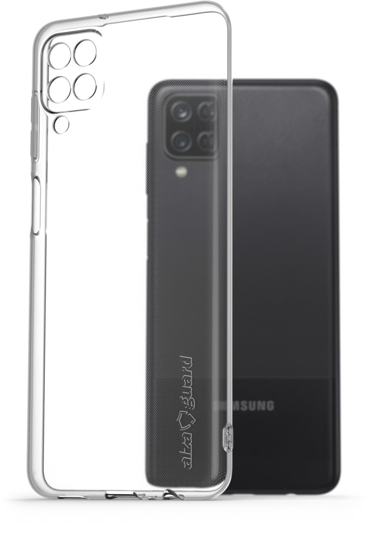 AlzaGuard Crystal Clear TPU Case Samsung Galaxy A12 tok