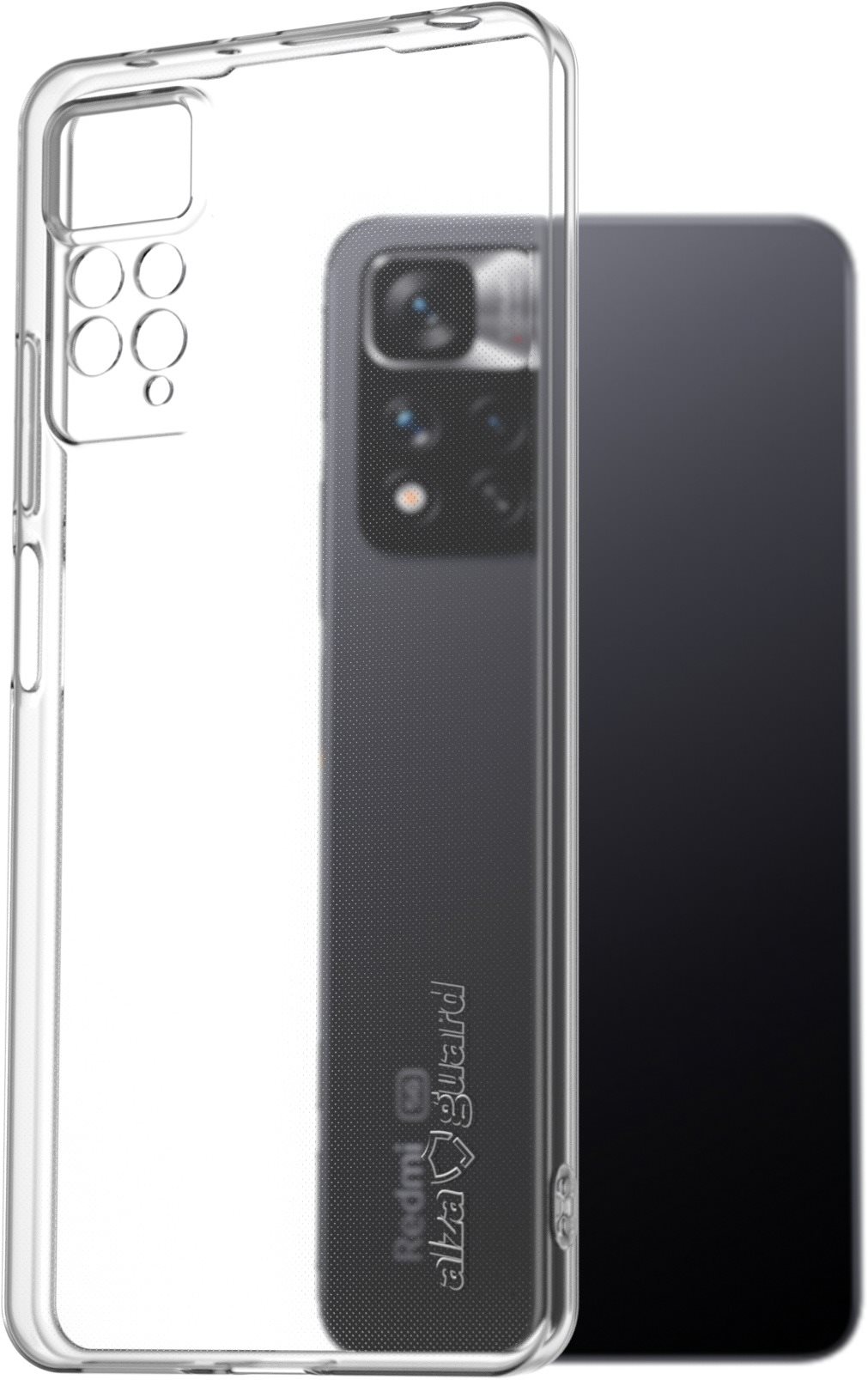 AlzaGuard Crystal Clear TPU Case a Xiaomi Redmi Note 11 Pro készülékhez