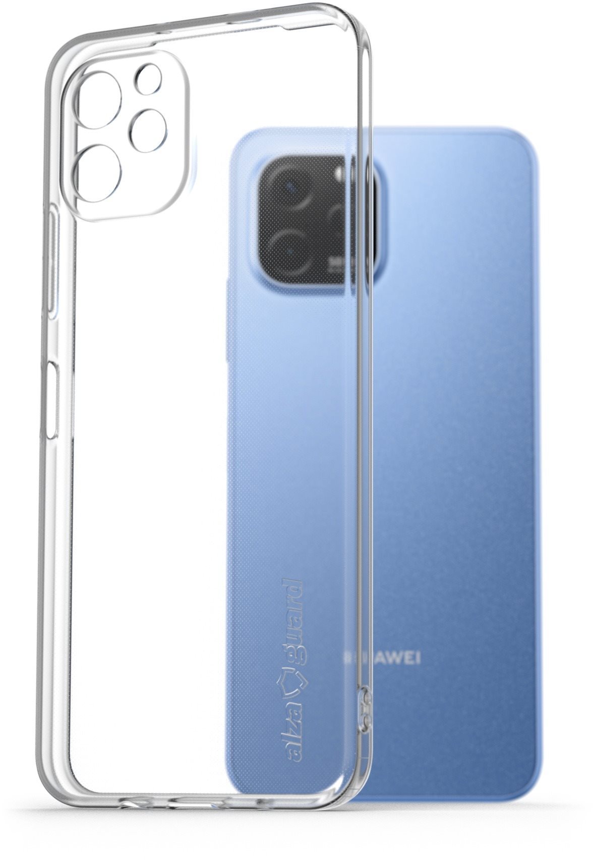AlzaGuard Crystal Clear TPU case a Huawei Nova Y61 készülékhez