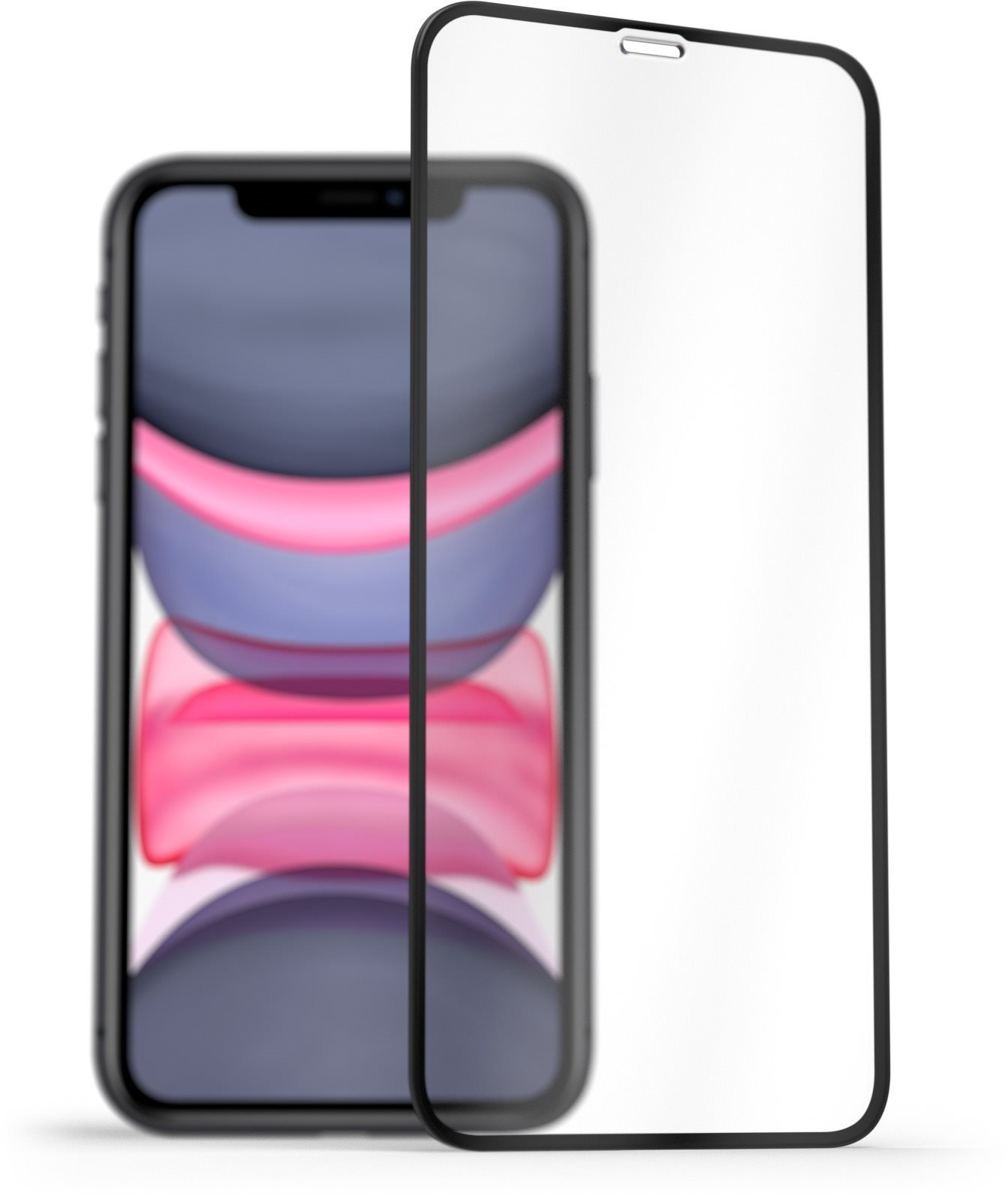 AlzaGuard FullCover Glass Protector iPhone 11 / XR 2.5D üvegfólia