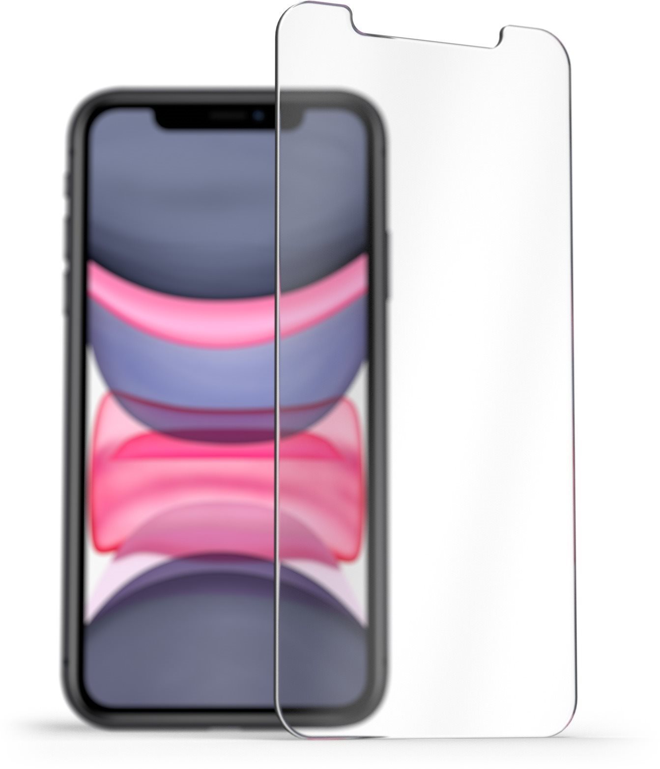 AlzaGuard Case Friendly Glass Protector iPhone 11 / XR 2.5D üvegfólia