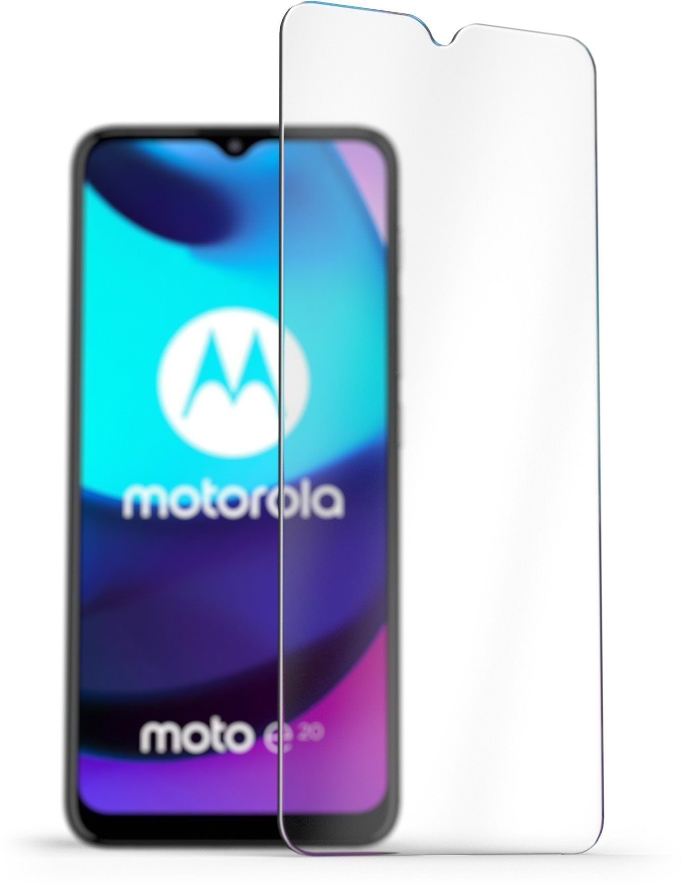 AlzaGuard Case Friendly Glass Protector Motorola Moto E20 2.5D üvegfólia