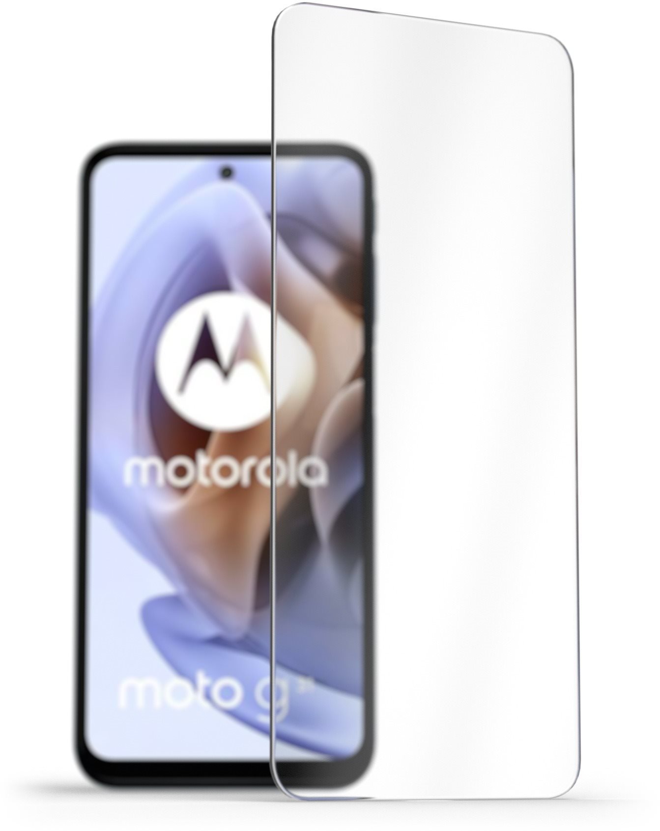 AlzaGuard Case Friendly Glass Protector Motorola Moto G31 2.5D üvegfólia