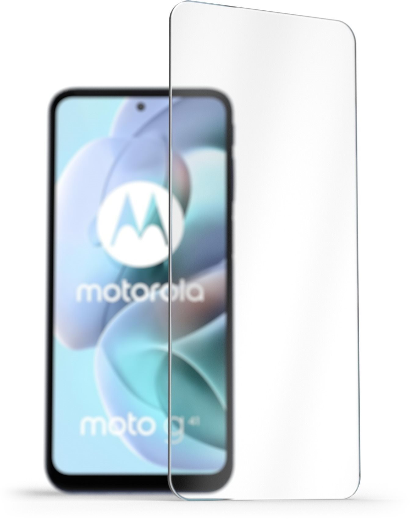 AlzaGuard Case Friendly Glass Protector Motorola Moto G41 2.5D üvegfólia