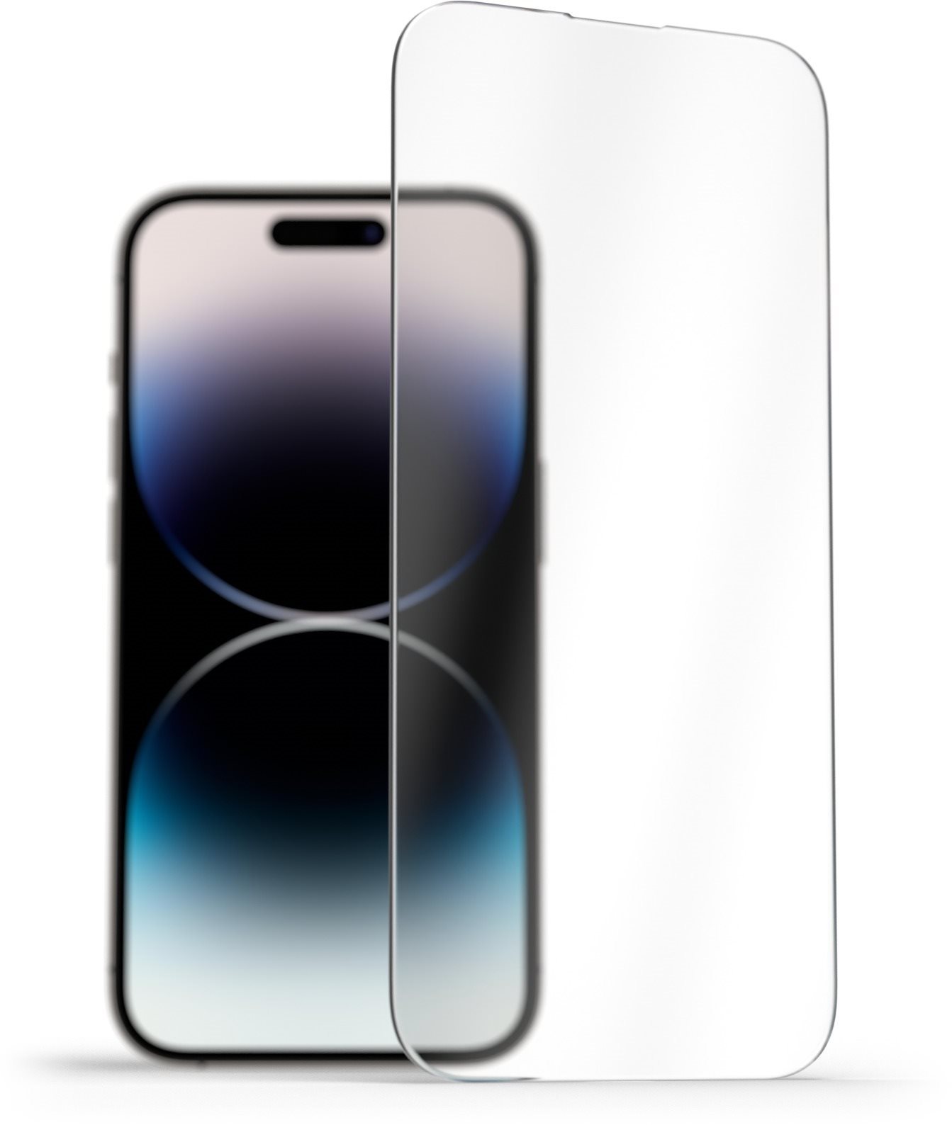 AlzaGuard Case Friendly Glass Protector iPhone 14 Pro 2.5D üvegfólia