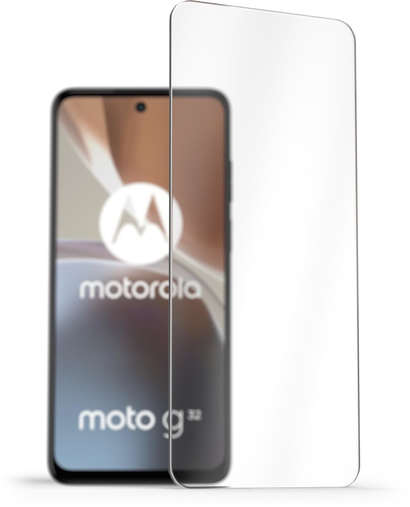 AlzaGuard Case Friendly Glass Protector Motorola Moto G32 2.5D üvegfólia