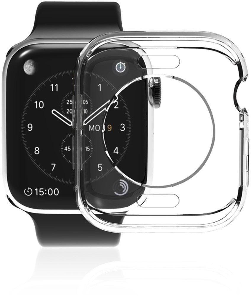 AlzaGuard Crystal Clear TPU HalfCase az Apple Watch 41mm számára