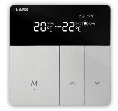 LARX Wifi Smartlife termostat 16 A, Displej s tlačítky