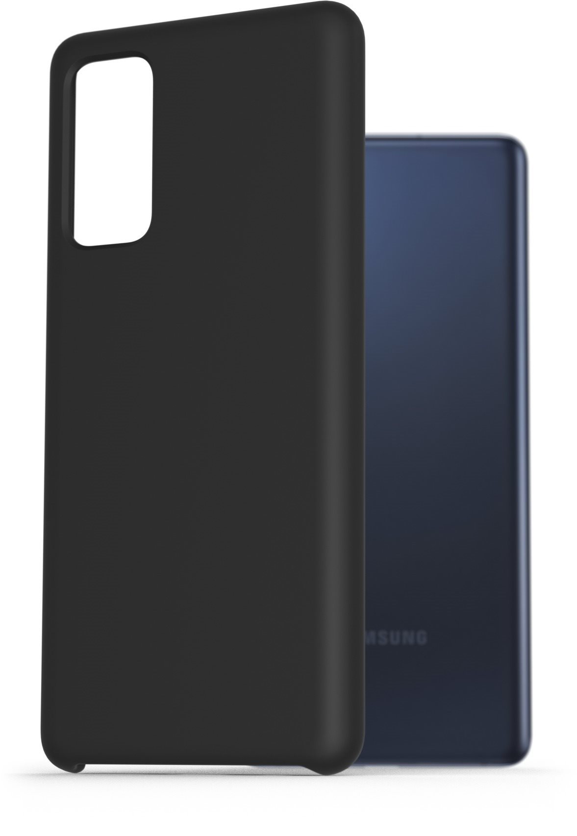 AlzaGuard Premium Liquid Silicone Case Samsung Galaxy S20 FE fekete tok