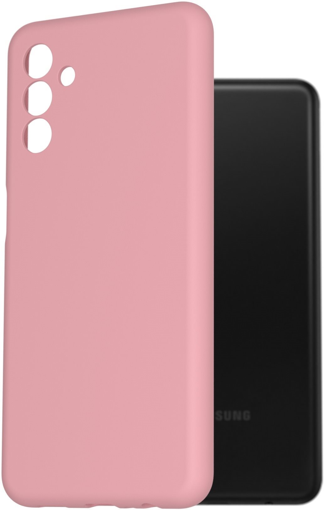 AlzaGuard Premium Liquid Silicone Case a Samsung Galaxy A13 5G készülékhez - rózsaszín