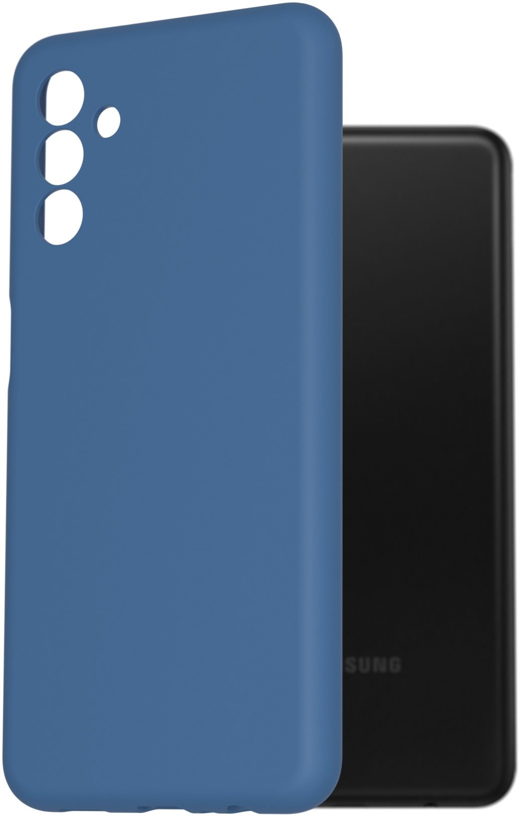 AlzaGuard Premium Liquid Silicone Case a Samsung Galaxy A13 5G készülékhez - kék