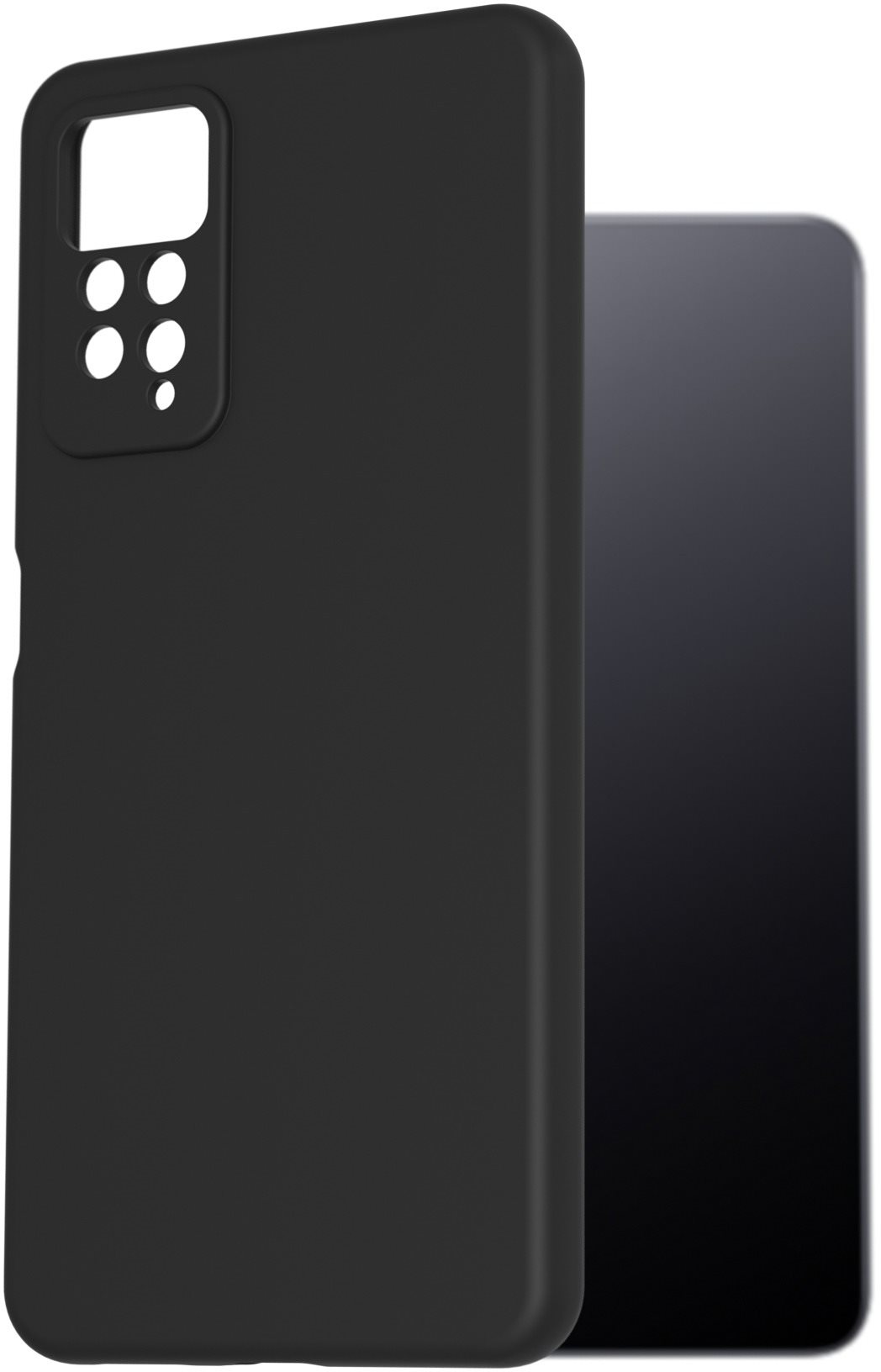 AlzaGuard Premium Liquid Silicone Case a Xiaomi Redmi Note 11 Pro készülékhez - fekete
