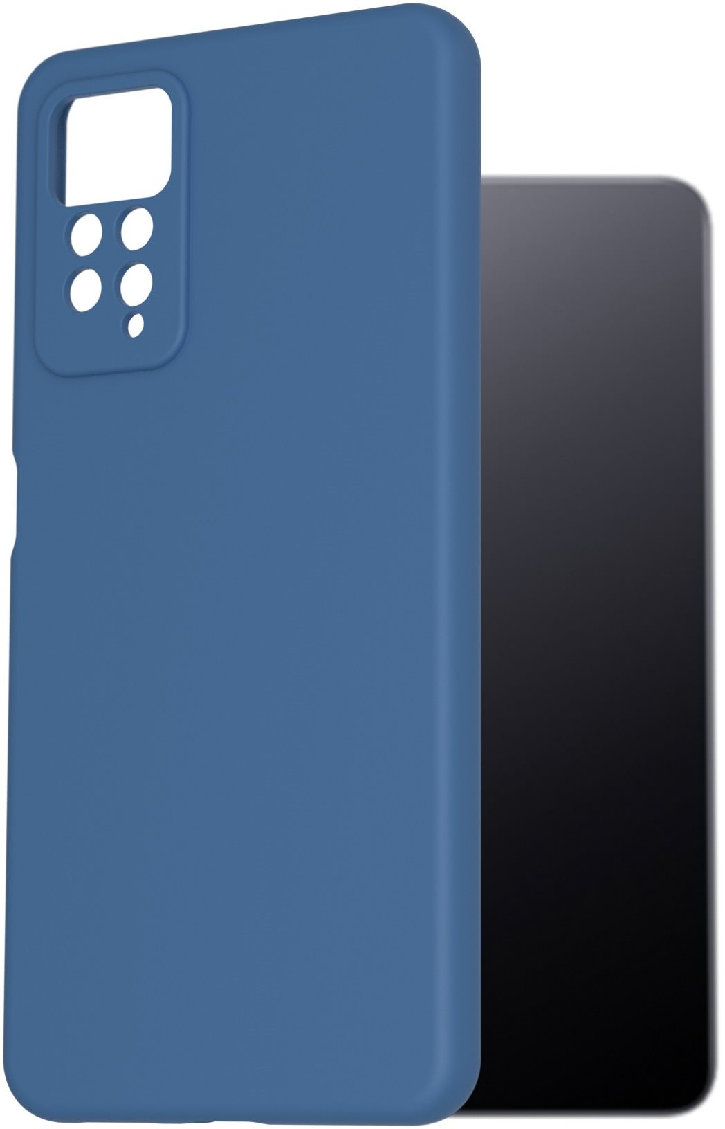 AlzaGuard Premium Liquid Silicone Case a Xiaomi Redmi Note 11 Pro készülékhez - kék