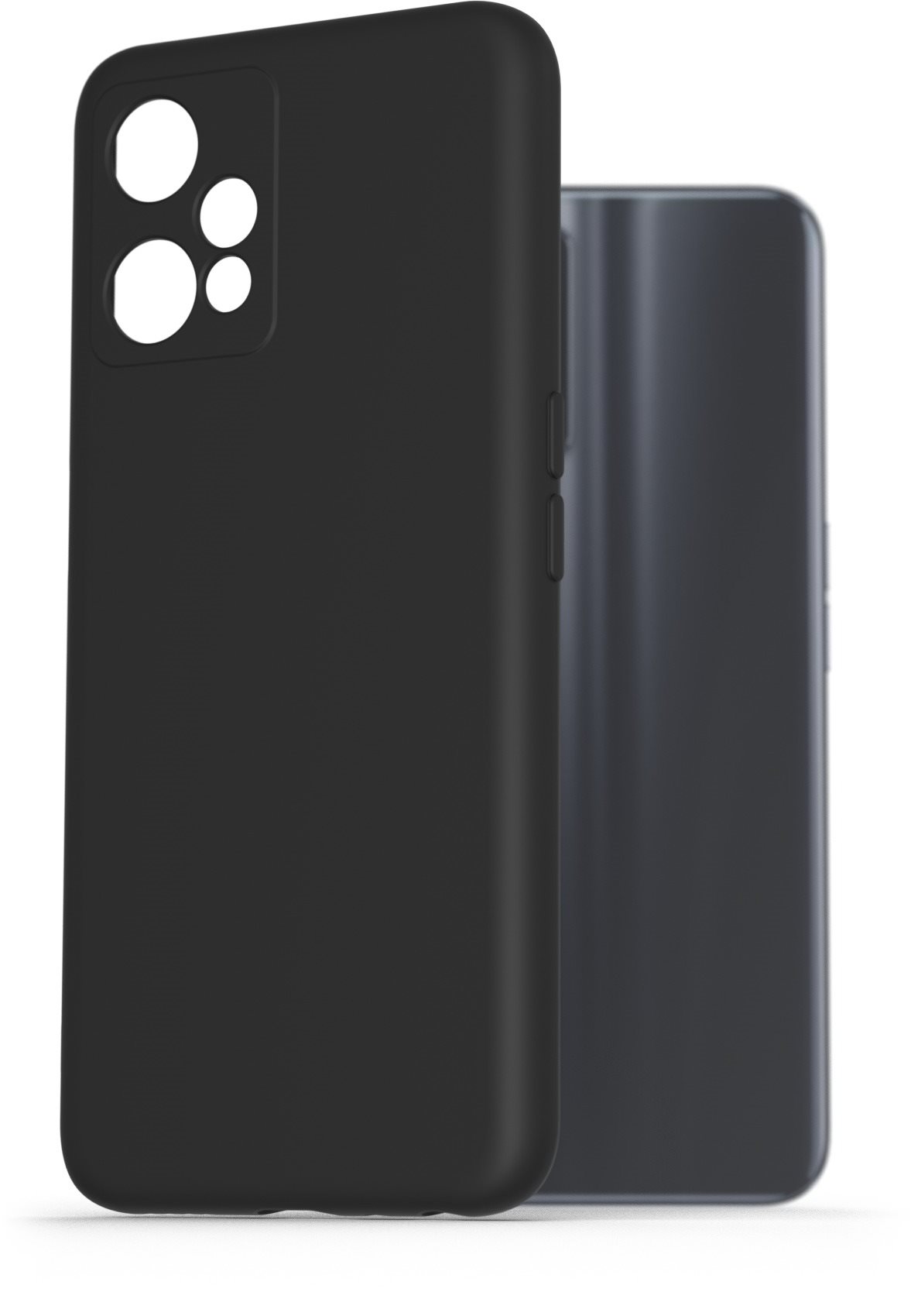 AlzaGuard Premium Liquid Silicone Case a Realme 9 Pro/9 5G készülékhez - fekete