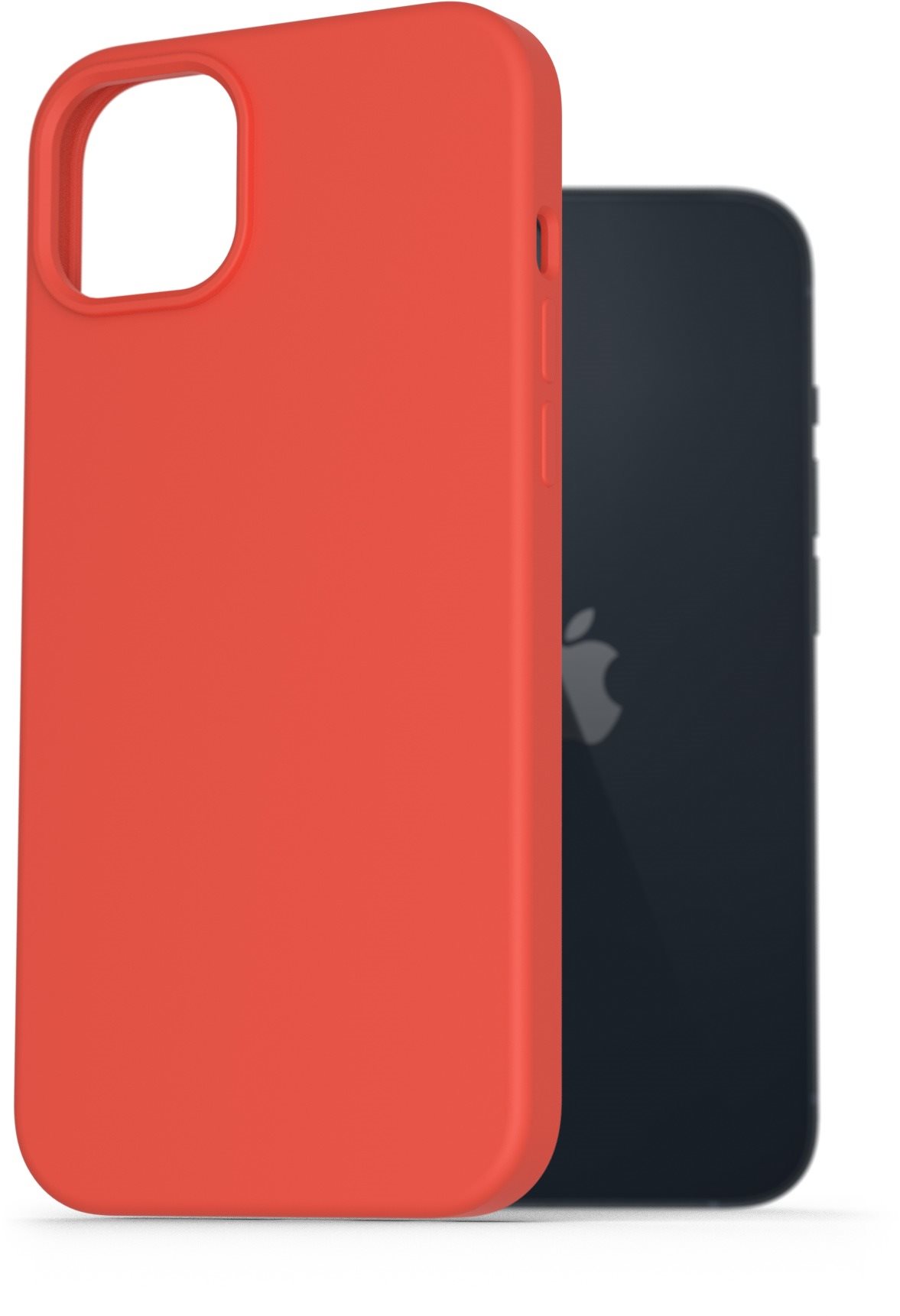 AlzaGuard Premium Liquid Silicone Case tok iPhone 14 Plus készülékhez, piros