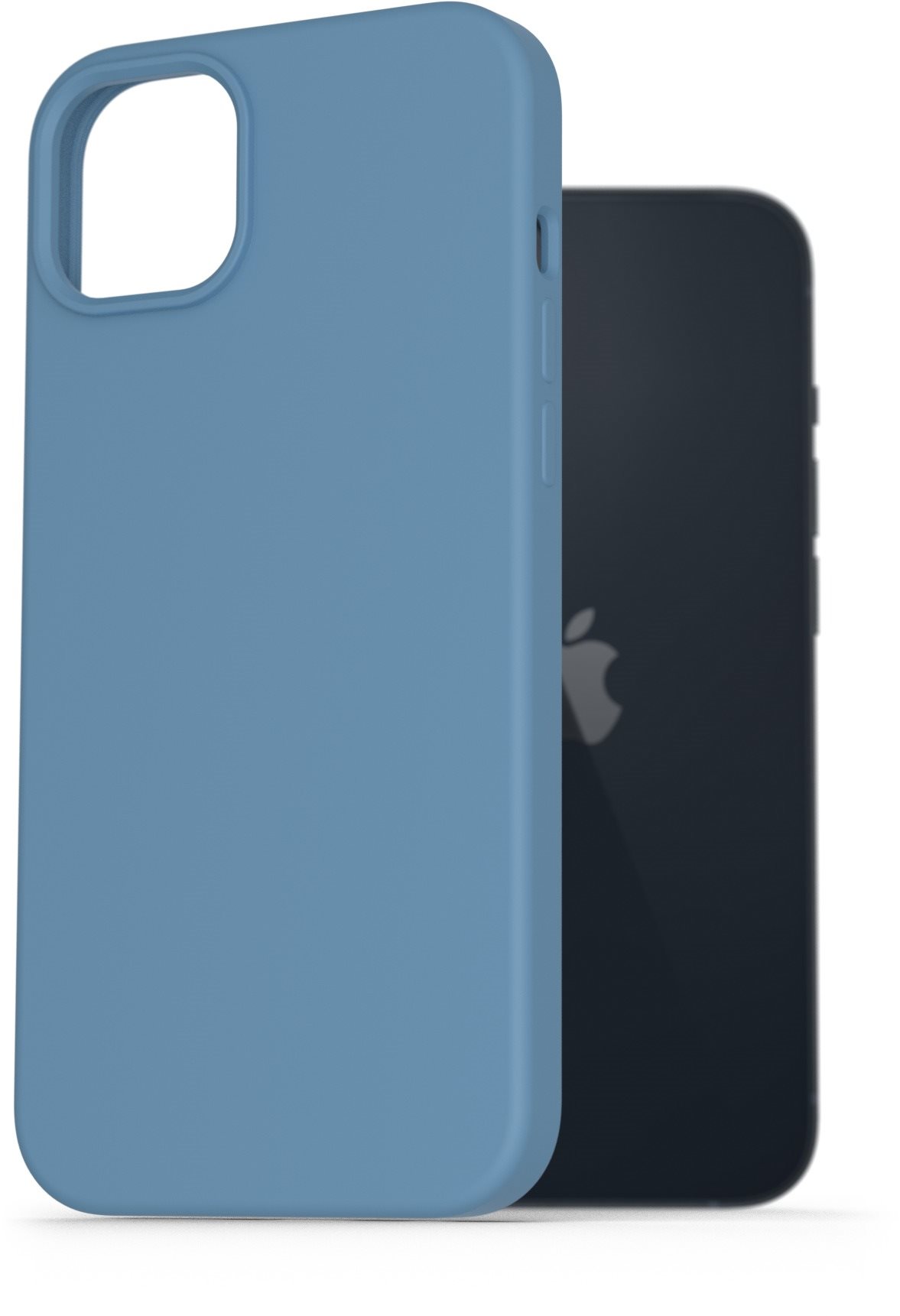 AlzaGuard Premium Liquid Silicone Case tok iPhone 14 Plus készülékhez, kék