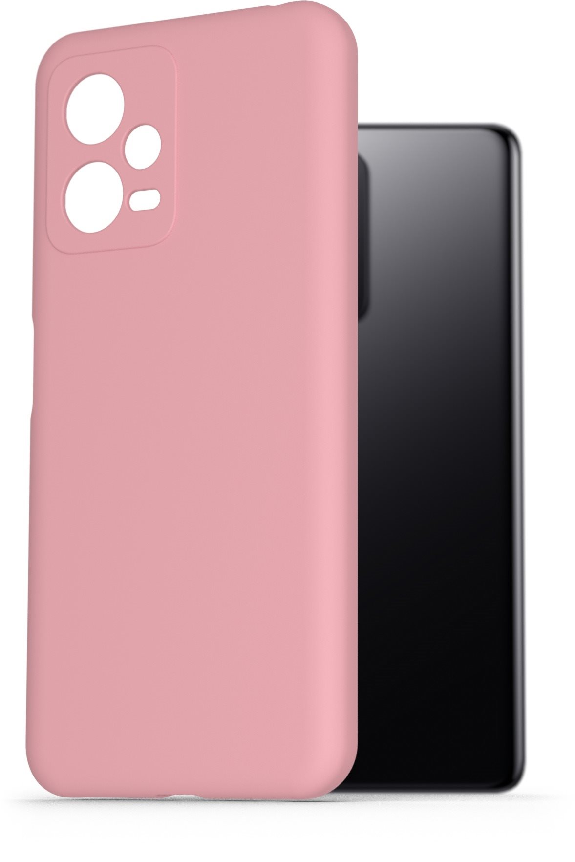 AlzaGuard Premium Liquid Xiaomi Redmi Note 12 5G rózsaszín szilikon tok