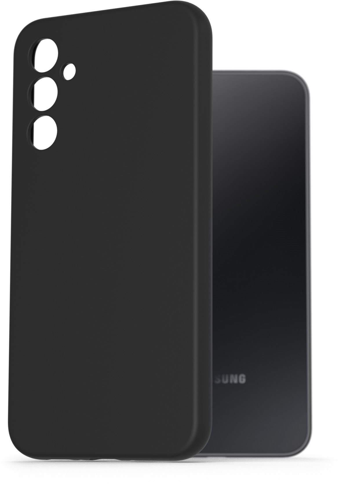 AlzaGuard Premium Liquid Silicone Case a Samsung Galaxy A34 5G készülékhez - fekete