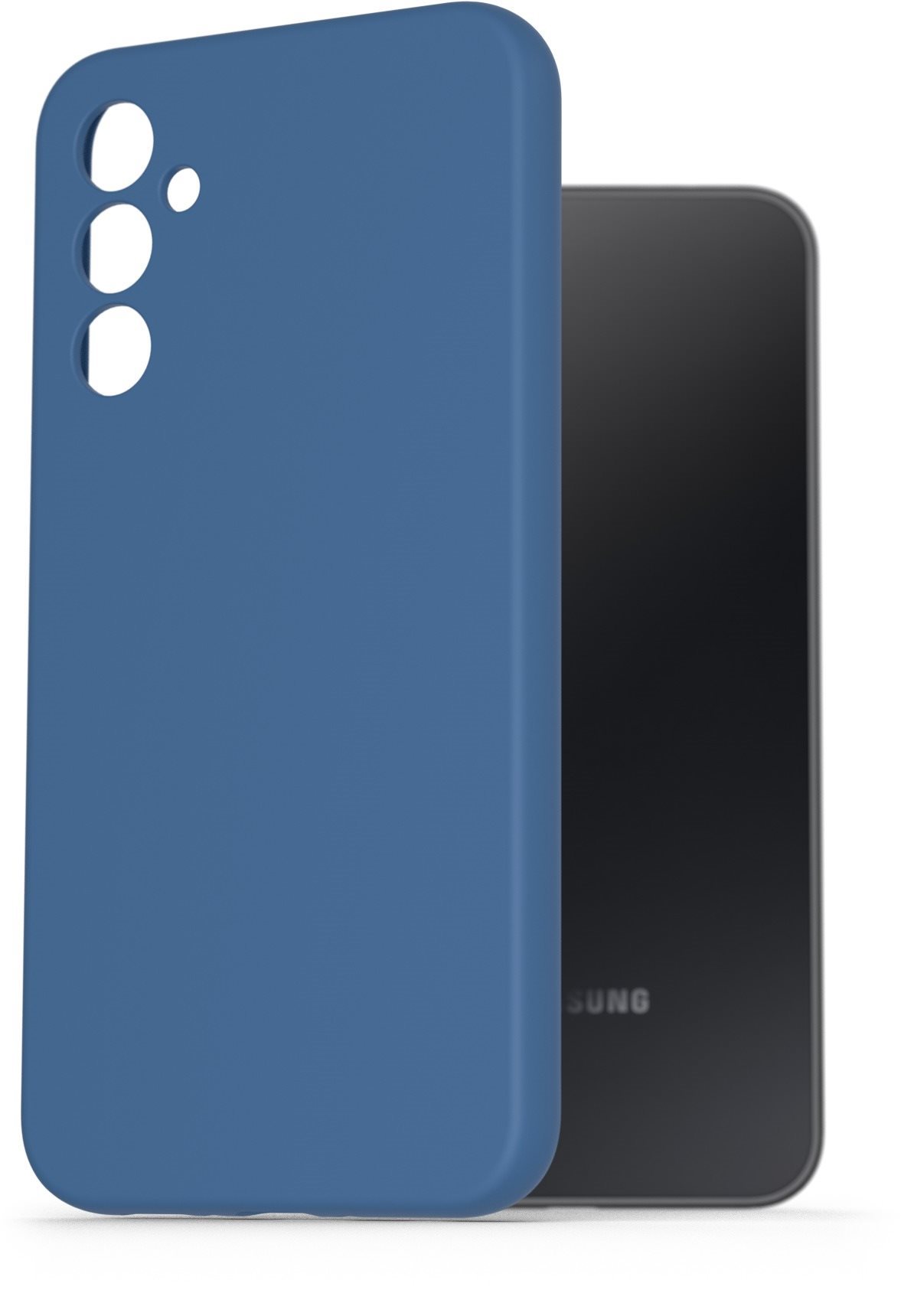 AlzaGuard Premium Liquid Silicone Case a Samsung Galaxy A34 5G készülékhez - kék