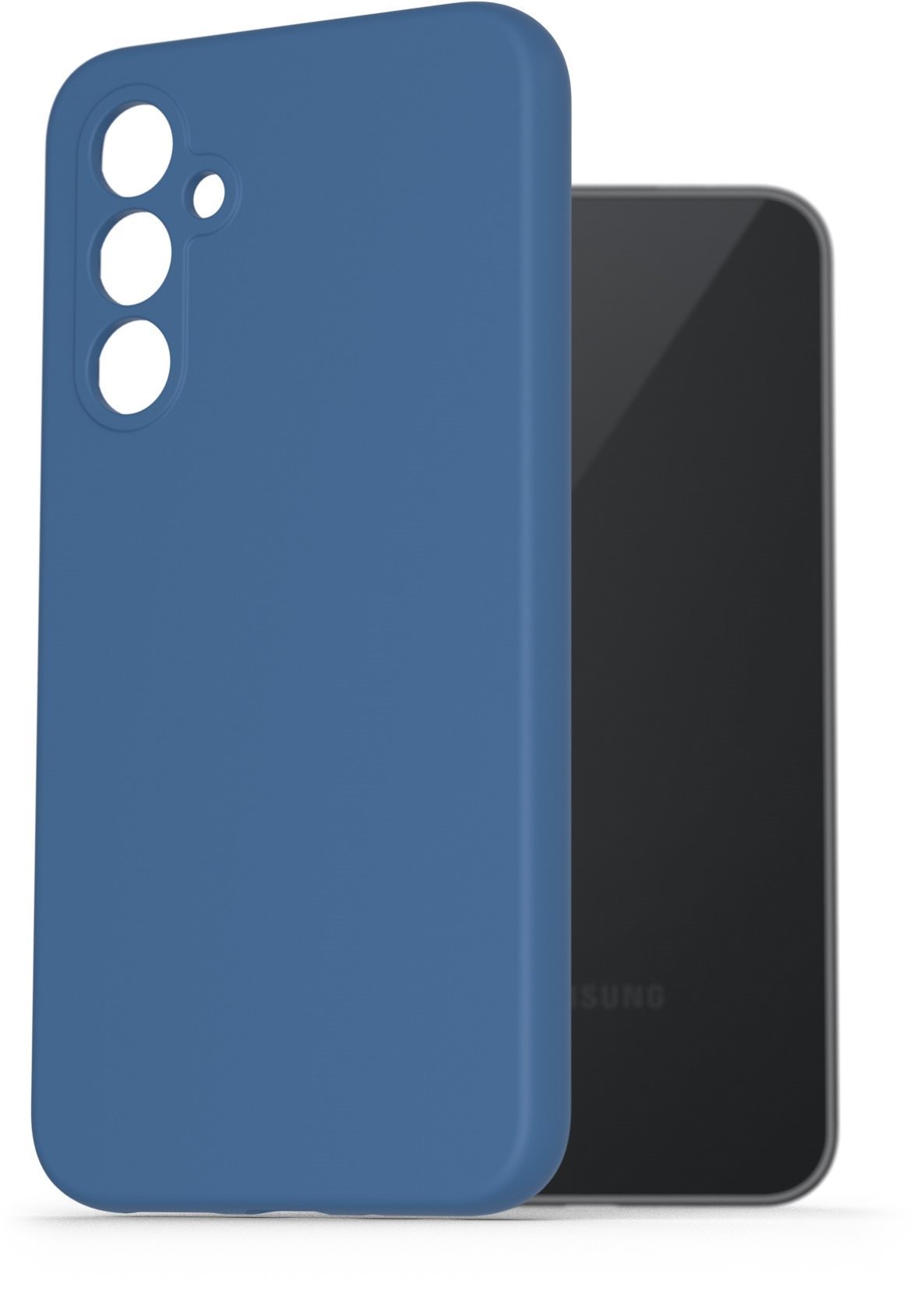 AlzaGuard Premium Liquid Silicone Case a Samsung Galaxy A54 5G készülékhez - kék