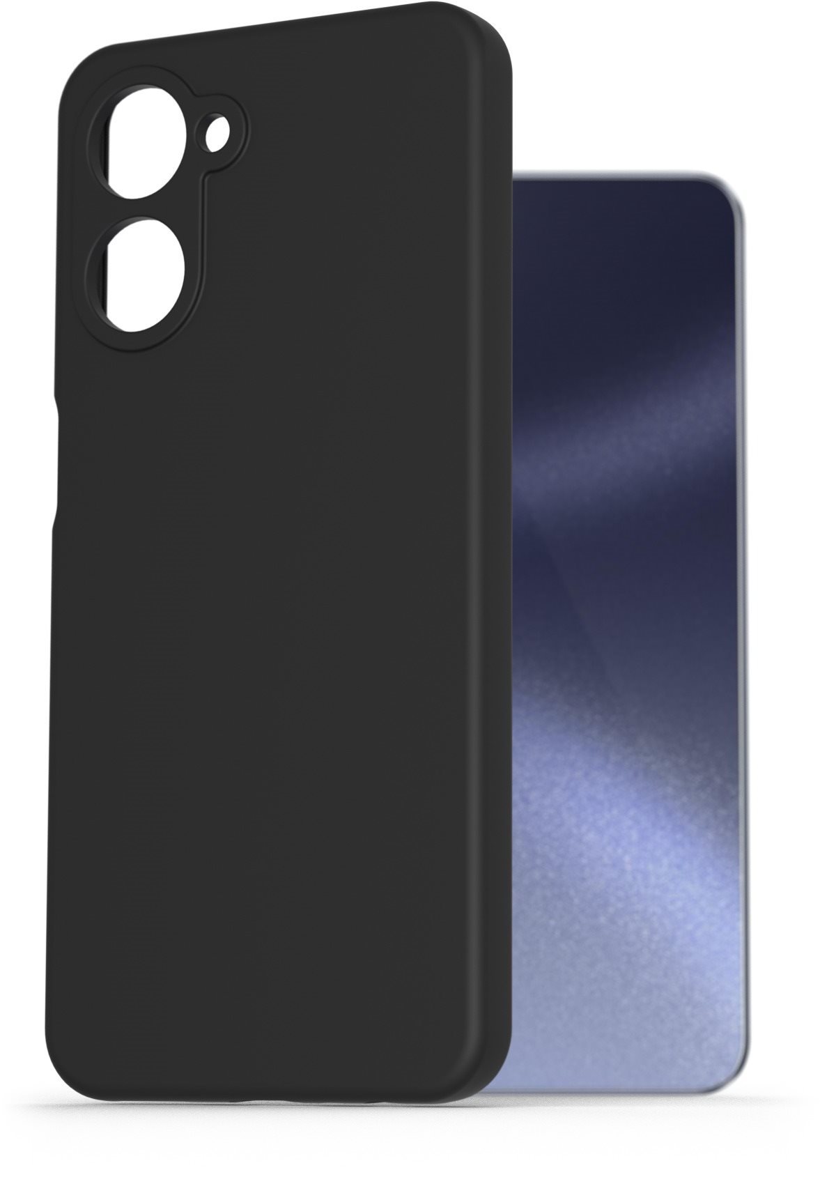 AlzaGuard Premium Liquid Silicone Case a Realme 10 készülékhez, fekete