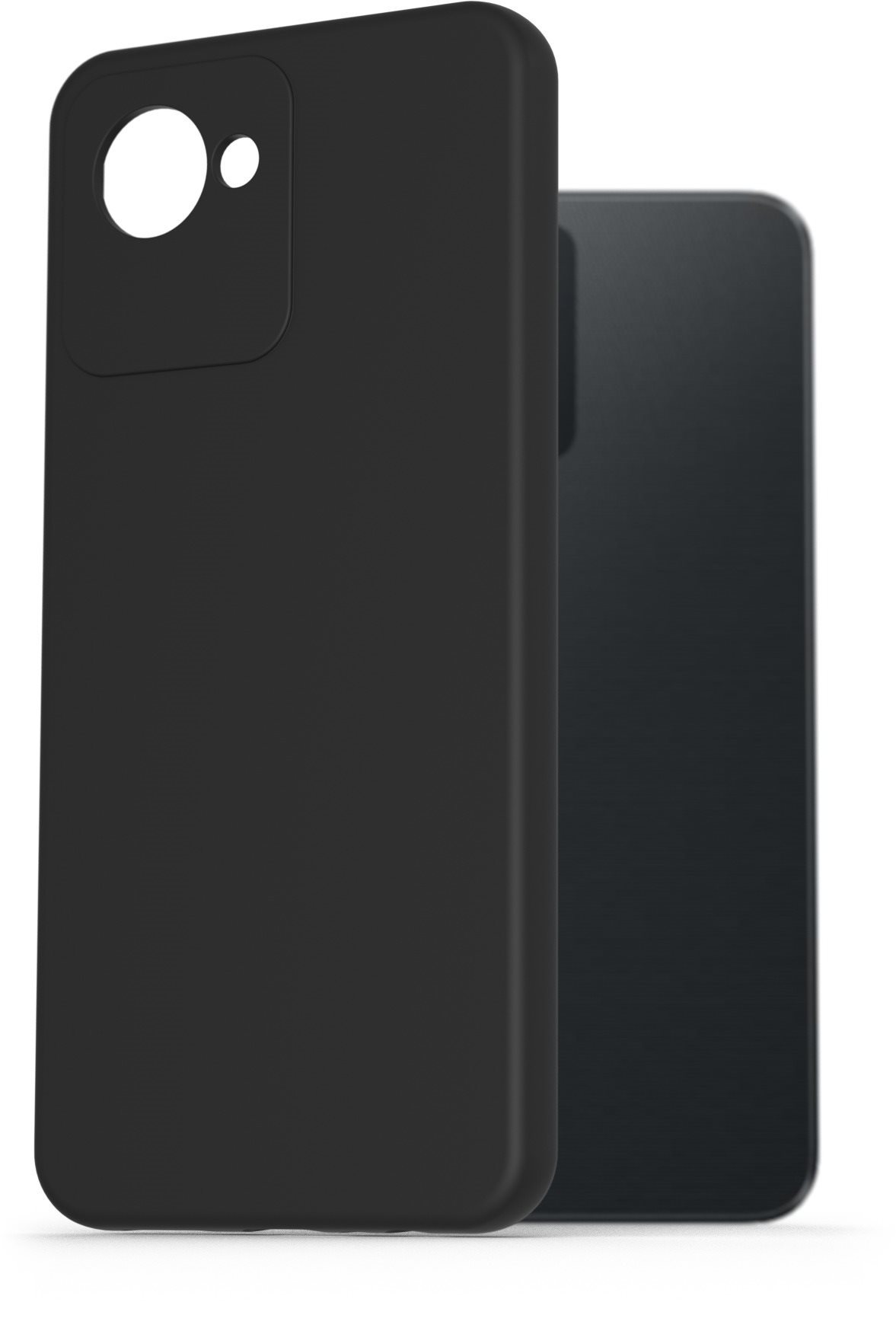 AlzaGuard Premium Liquid Silicone Case a Realme C30 készülékhez fekete
