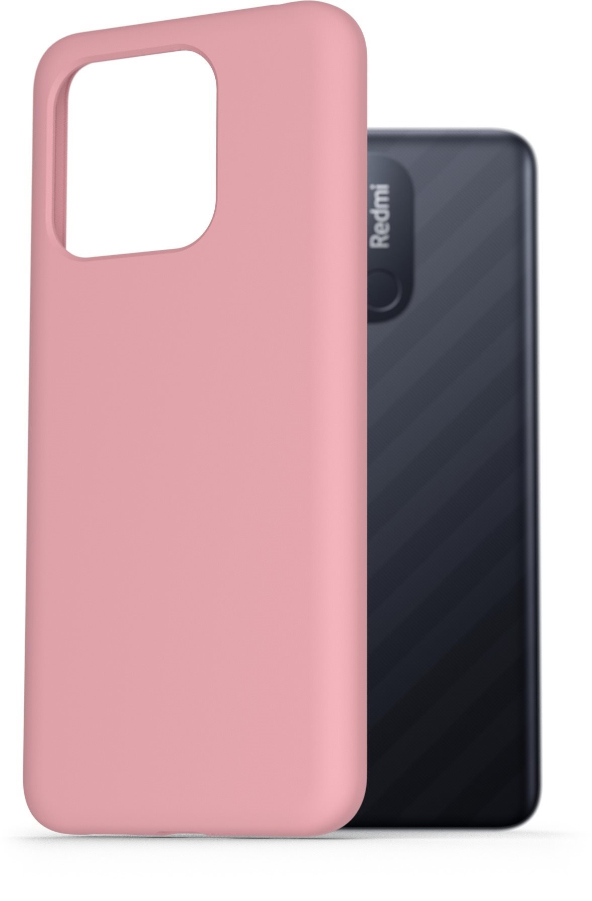 AlzaGuard Premium Liquid Silicone Xiaomi Redmi 12C rózsaszín tok
