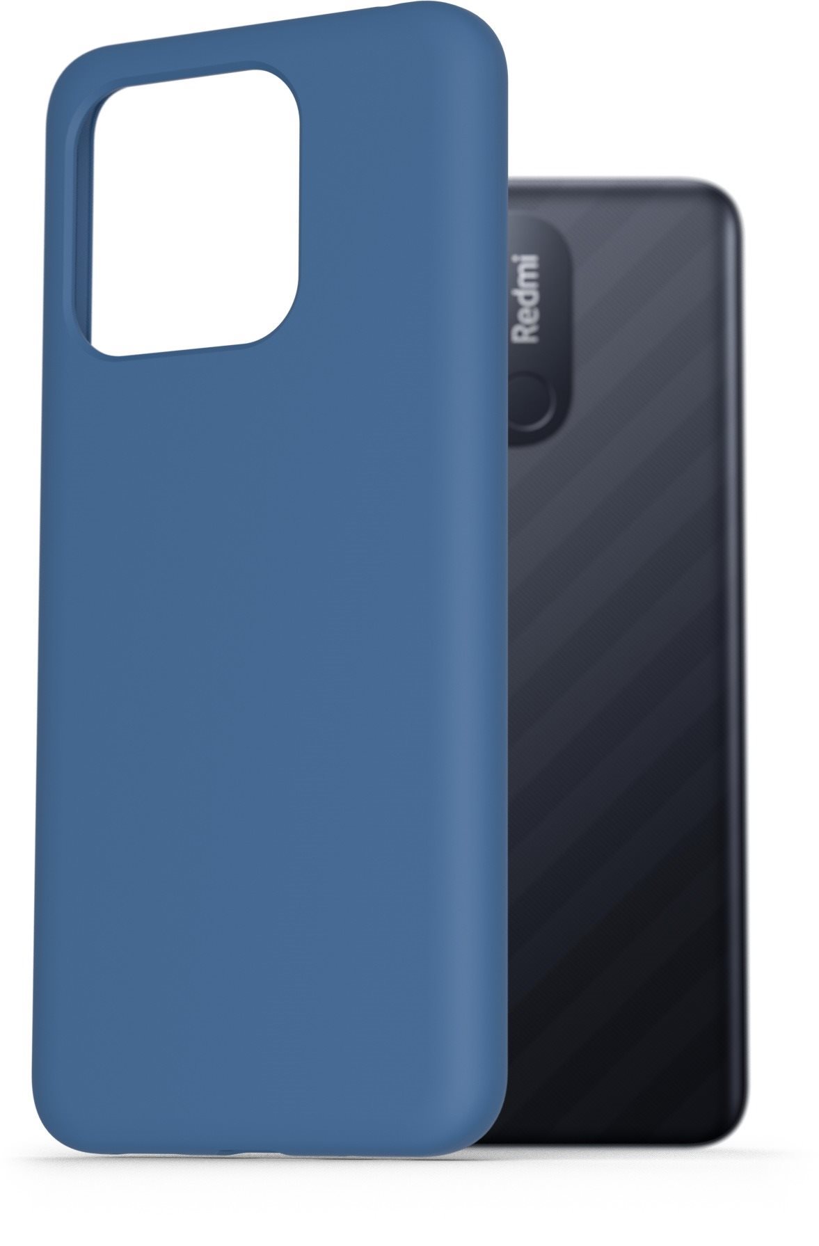 AlzaGuard Premium Liquid Silicone Case a Xiaomi Redmi 12C készülékhez, kék