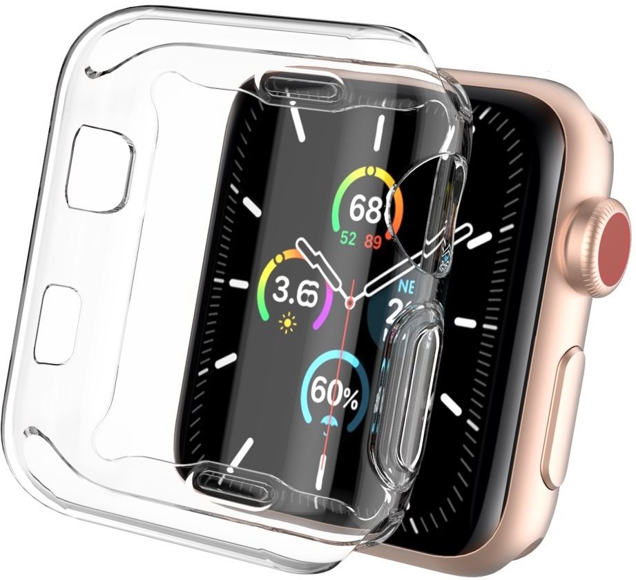 AhaStyle TPU tok az Apple Watch számára 42 MM, átlátszó, 2 db