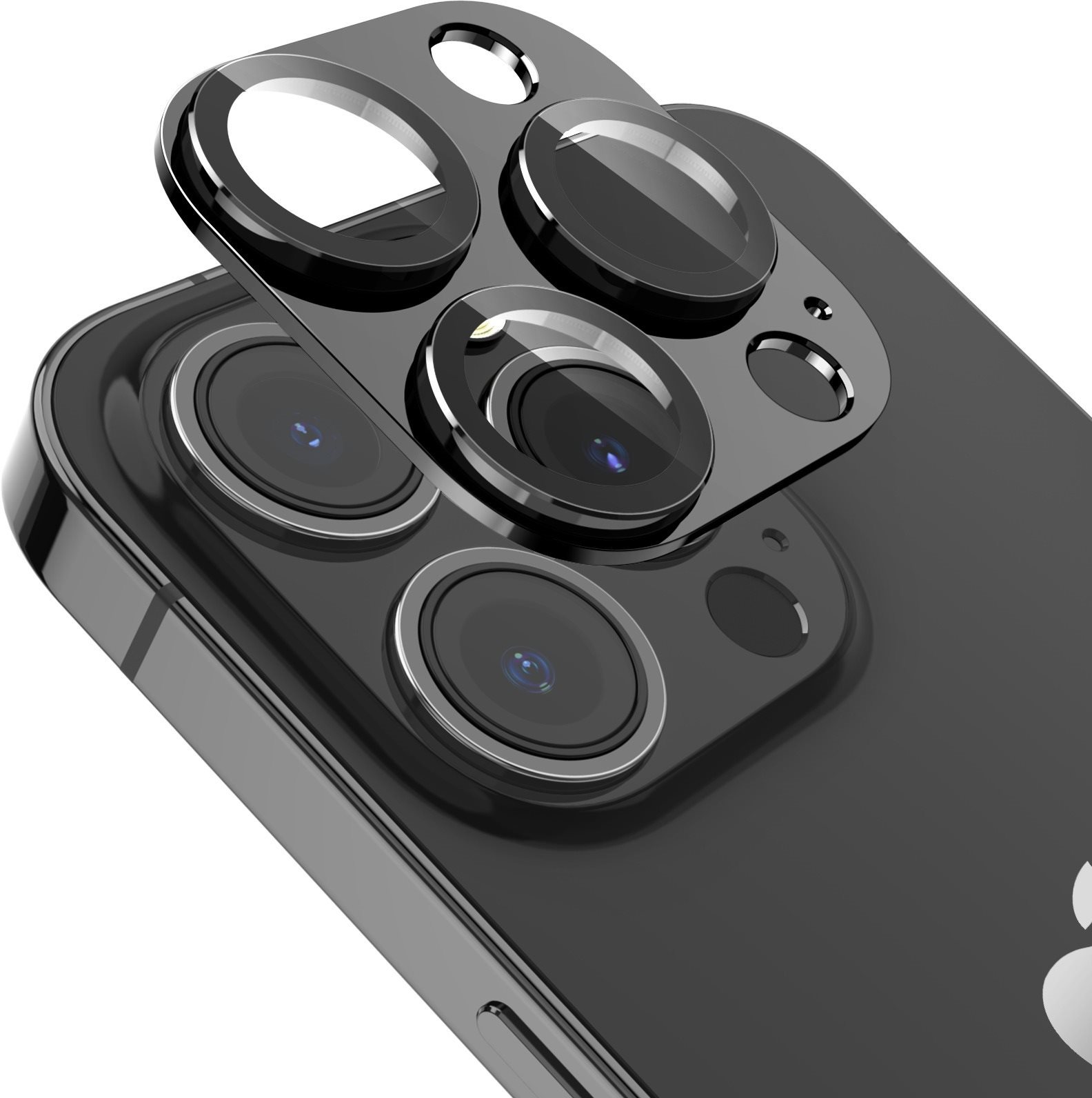 Ahastyle Camera Lens Screen Protector iPhone 13 Pro, 13 Max black, 2 darab