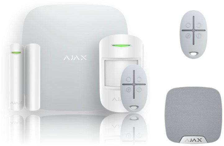 Ajax systems set ajax starterkit + homesiren white