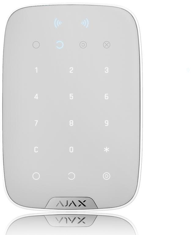 Ajax KeyPad Plus fehér (26078)