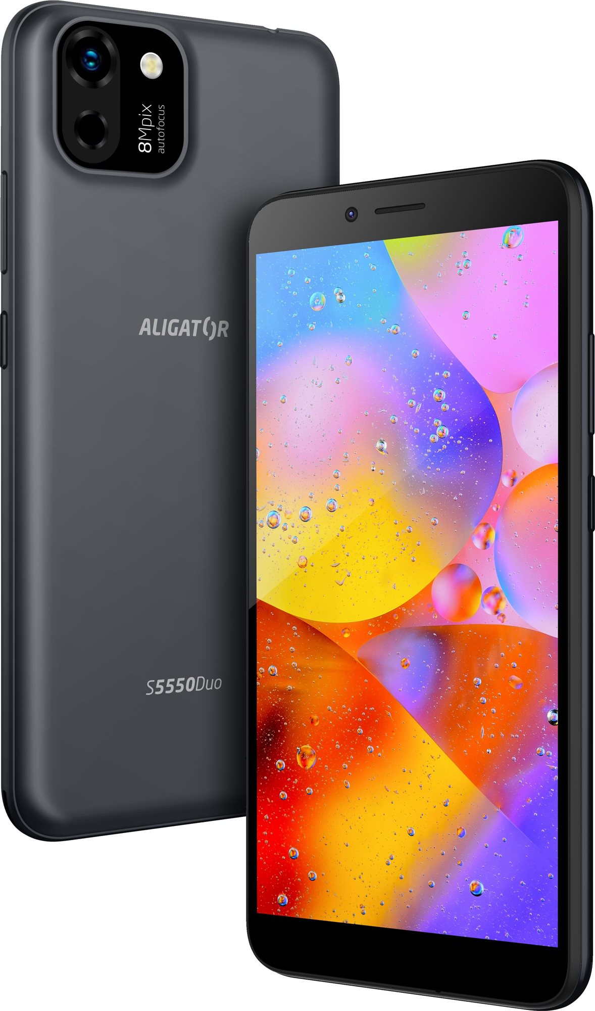 Aligator S5550 Duo 16 GB fekete