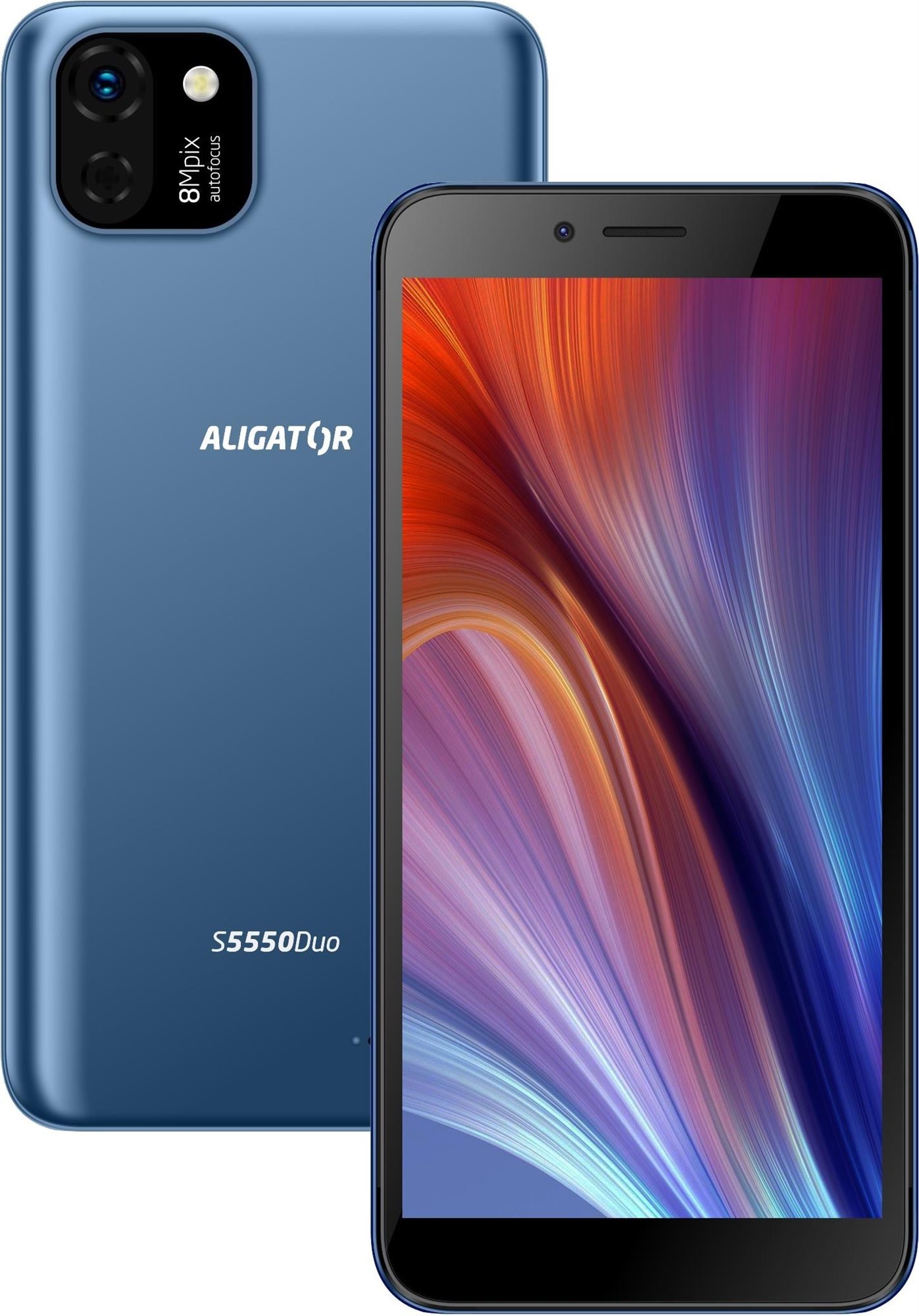 Aligator S5550 Duo 16 GB kék