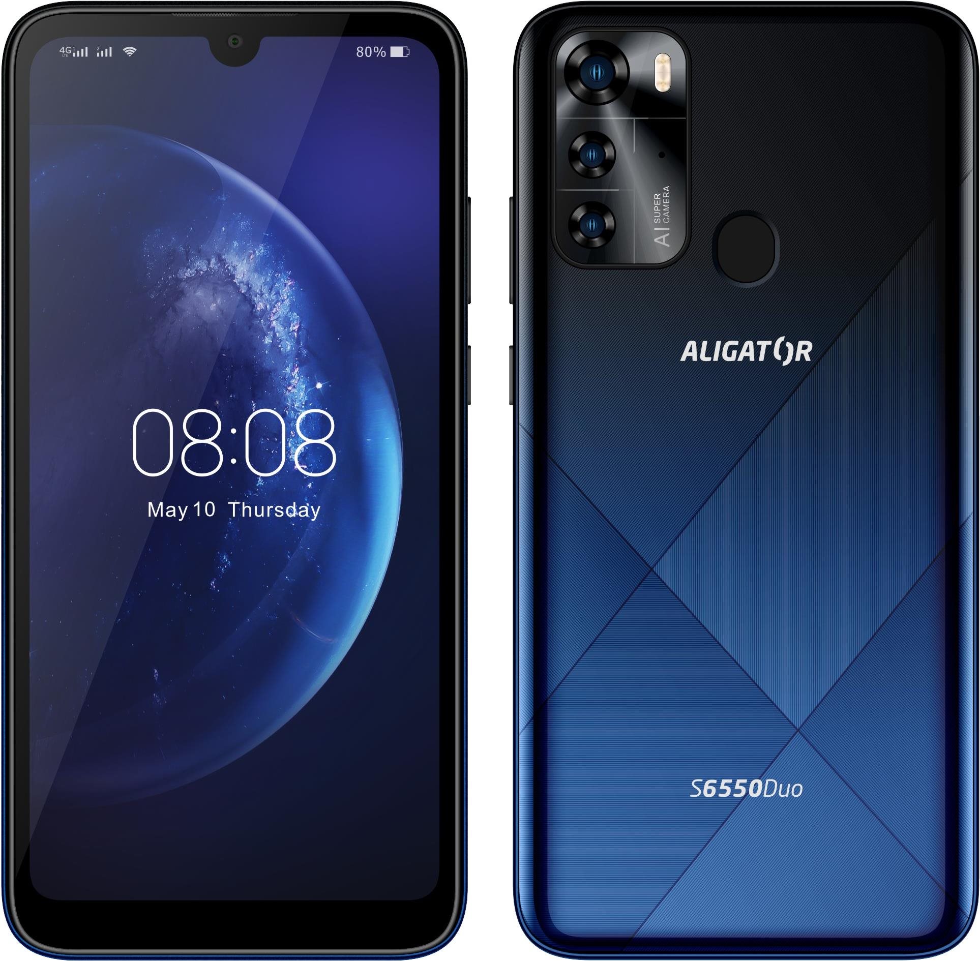 Aligator S6550 Duo 3 GB/128 GB kék