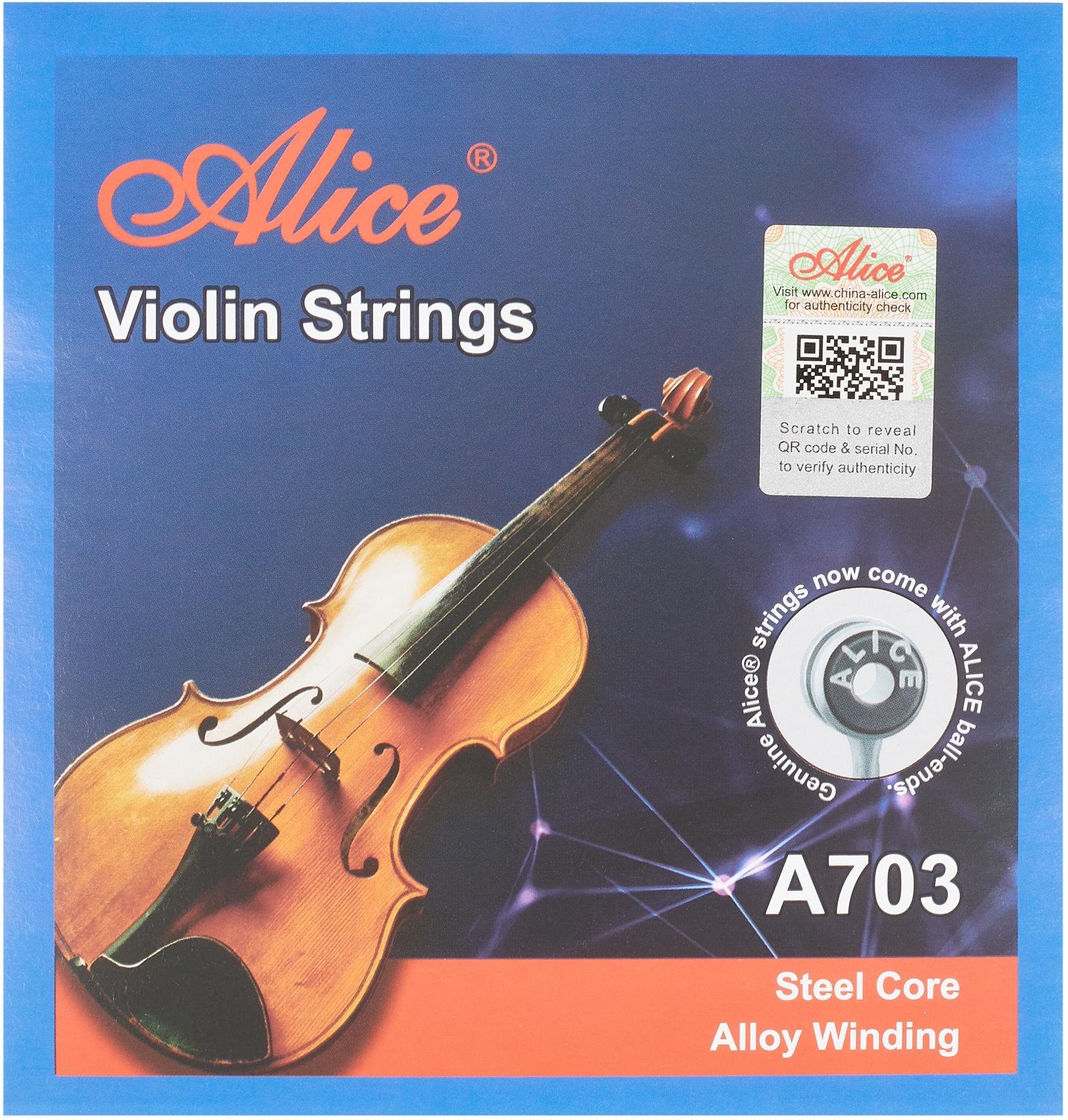 ALICE A703 Basic Violin String Set