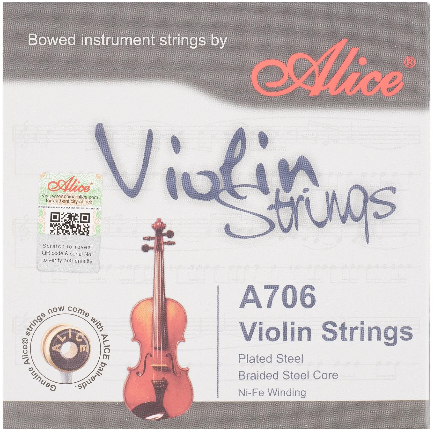 ALICE A706 Advanced Violin String Set