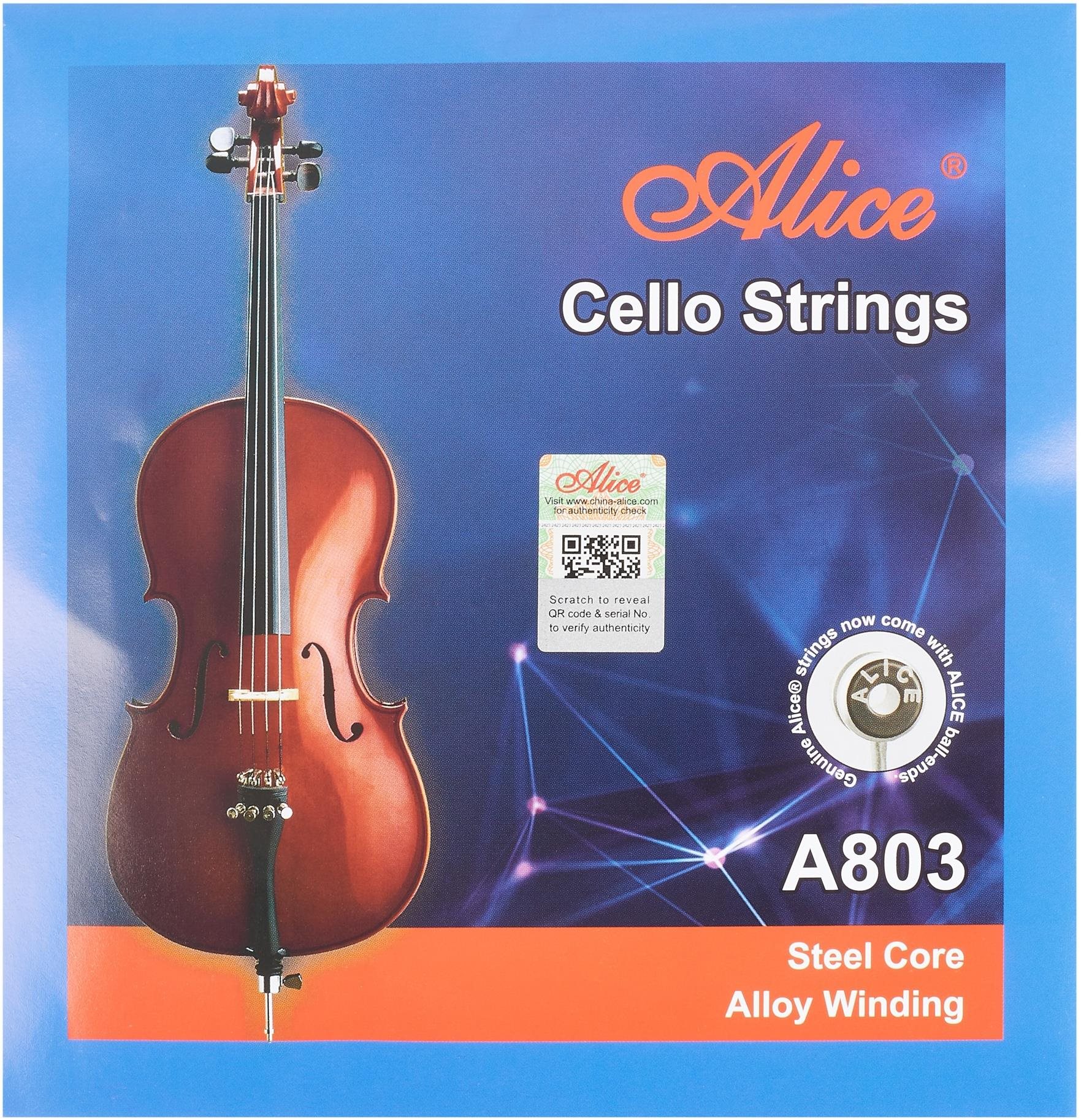 ALICE A803 Basic Cello String Set