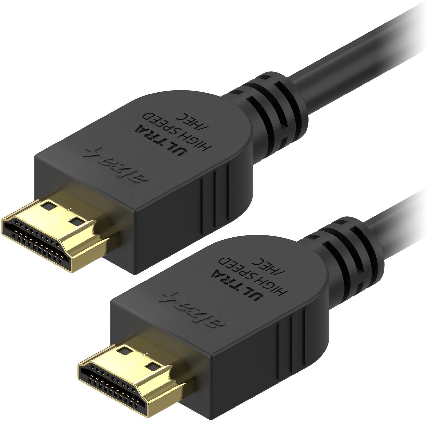 AlzaPower Core Premium HDMI 2.1 High Speed 8K 1,5 m fekete