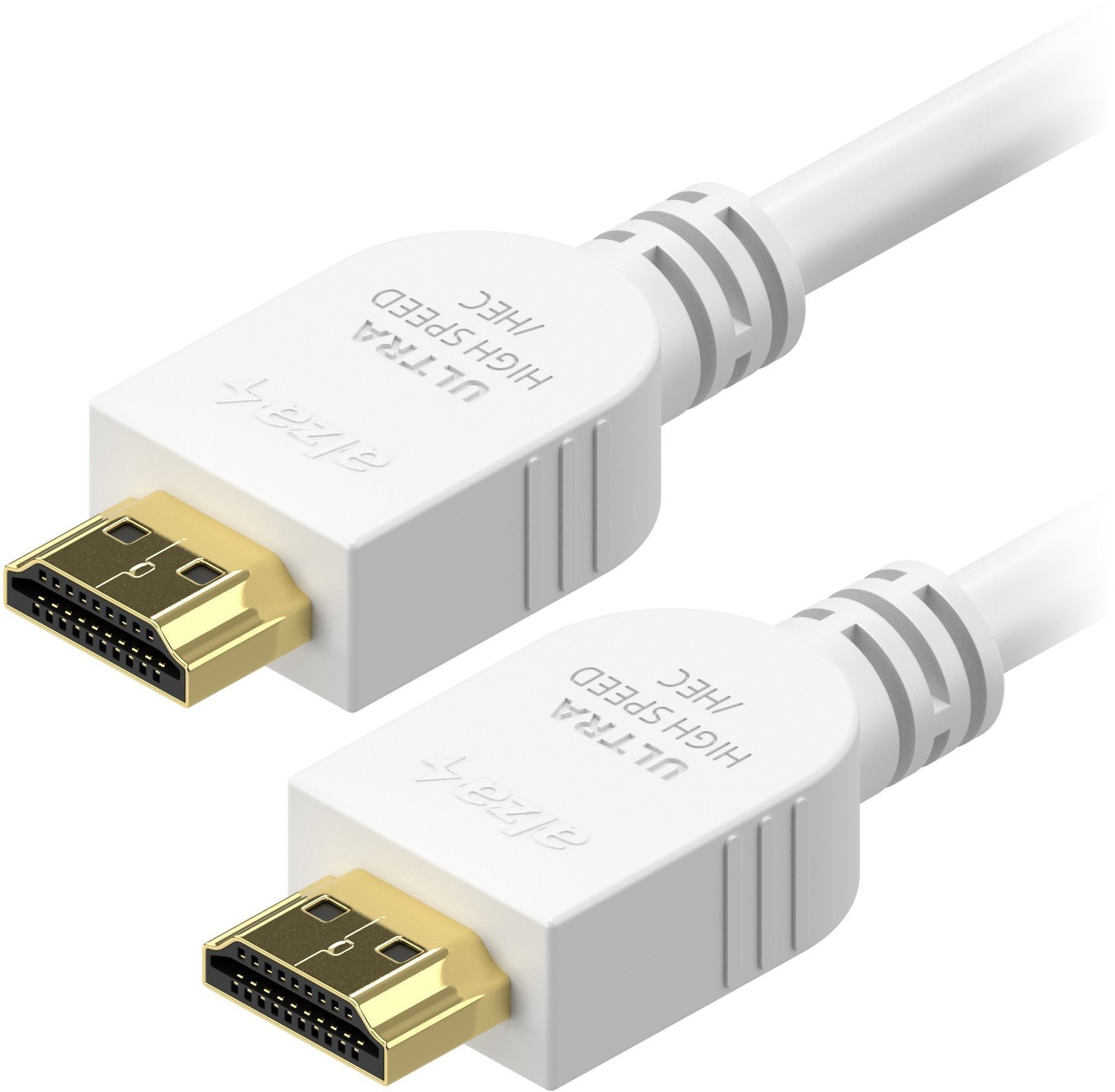 AlzaPower Core Premium HDMI 2.1 High Speed 8K 1,5 m fehér